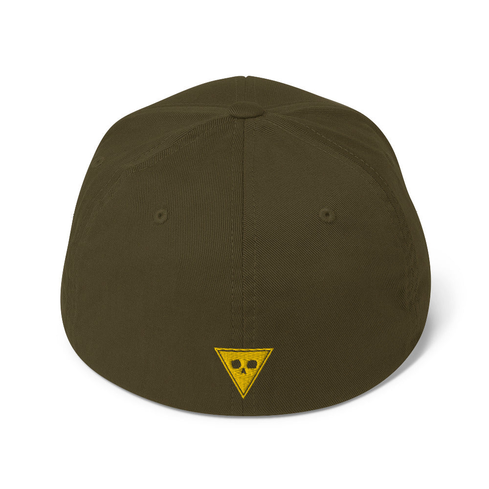 Core Structured Twill Cap - Yellow Embroidery