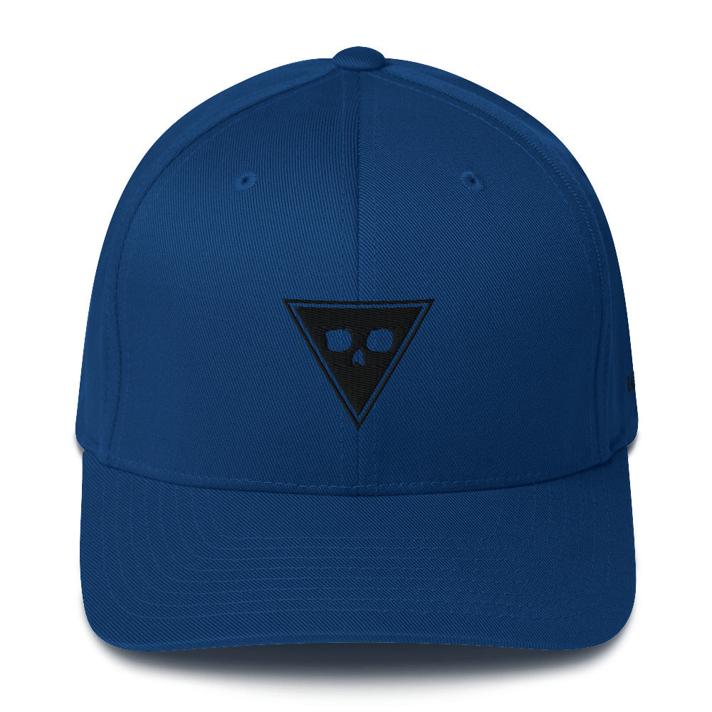 Core Structured Twill Cap - Black Embroidered Emblem