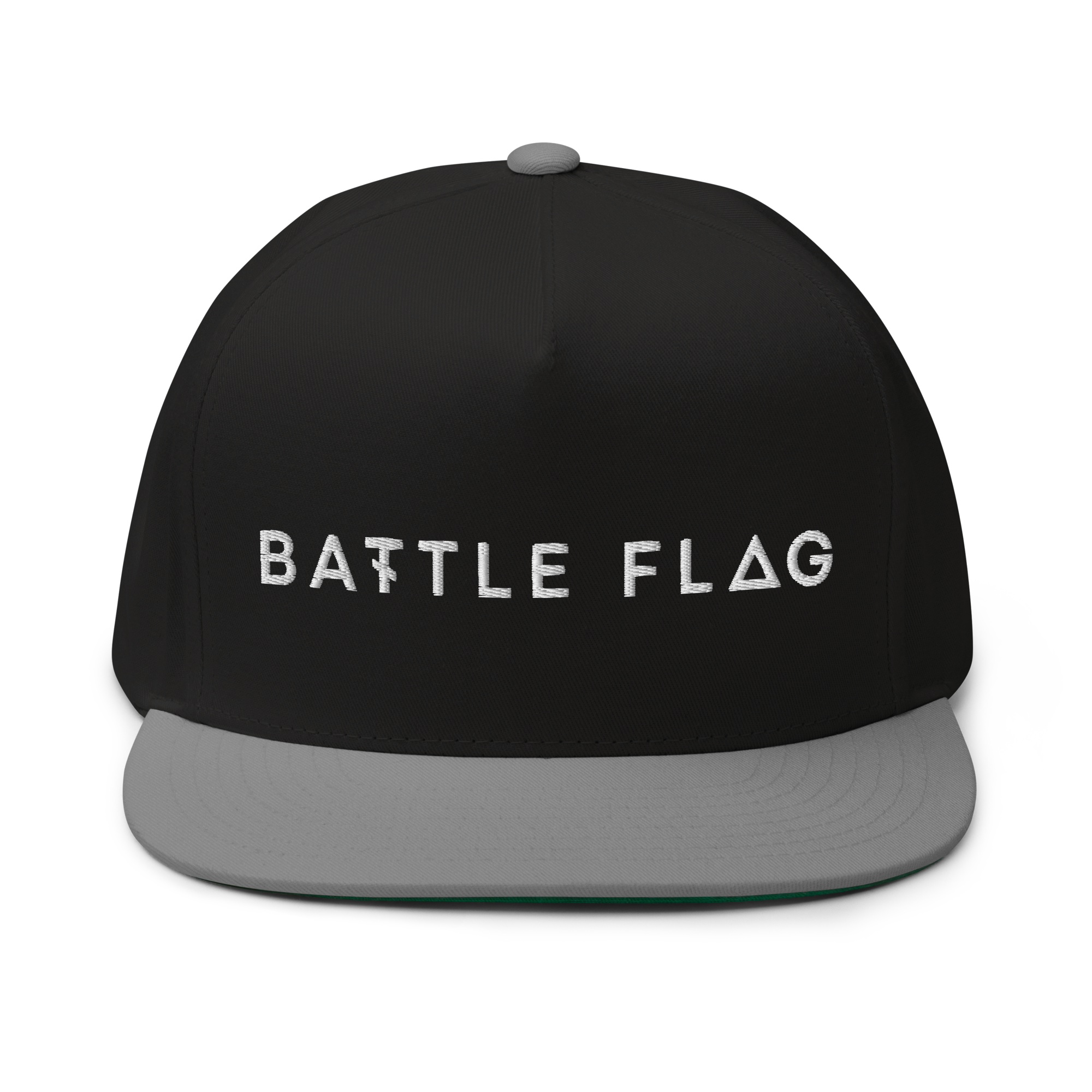Battle Flag Flat Bill Cap