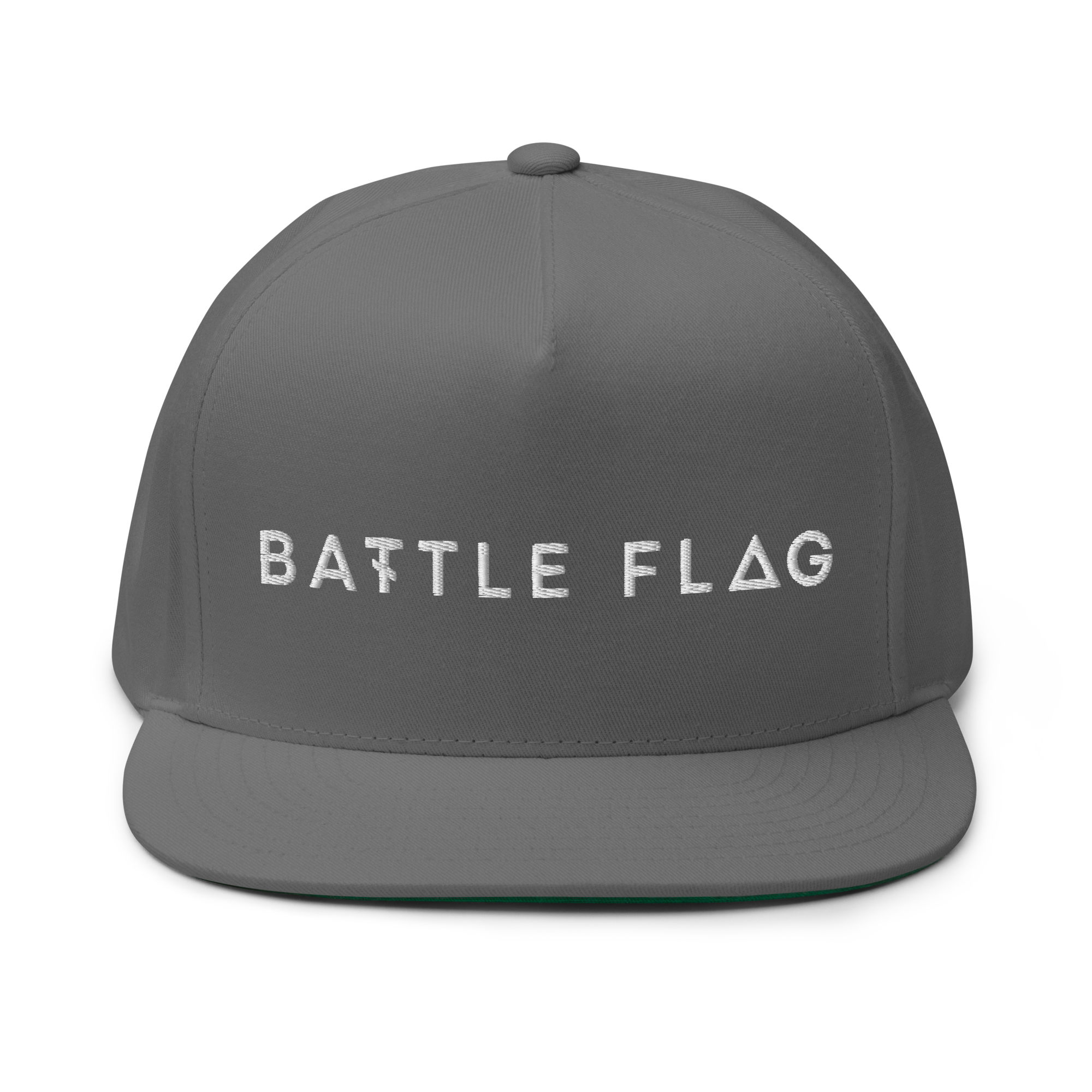 Battle Flag Flat Bill Cap