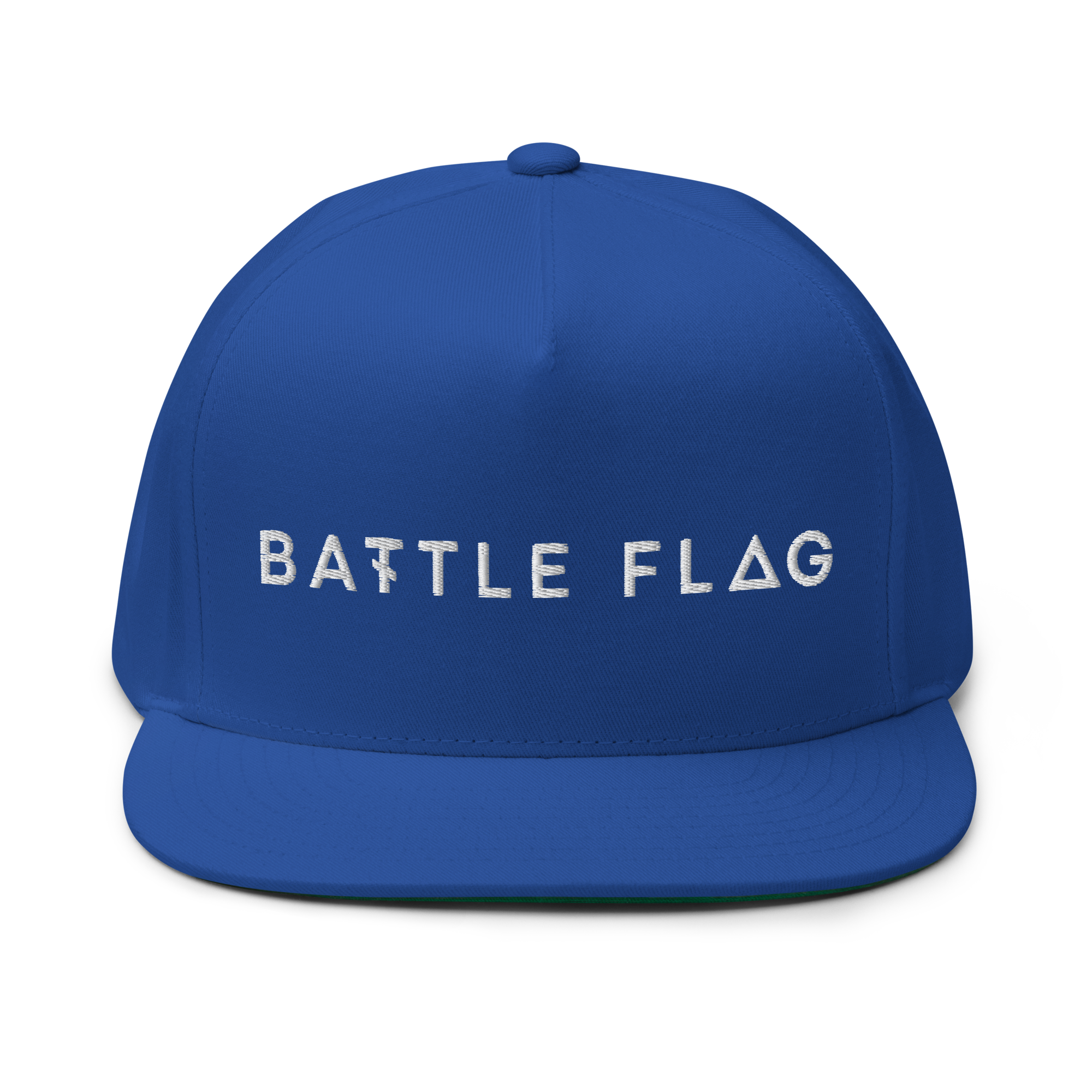 Battle Flag Flat Bill Cap