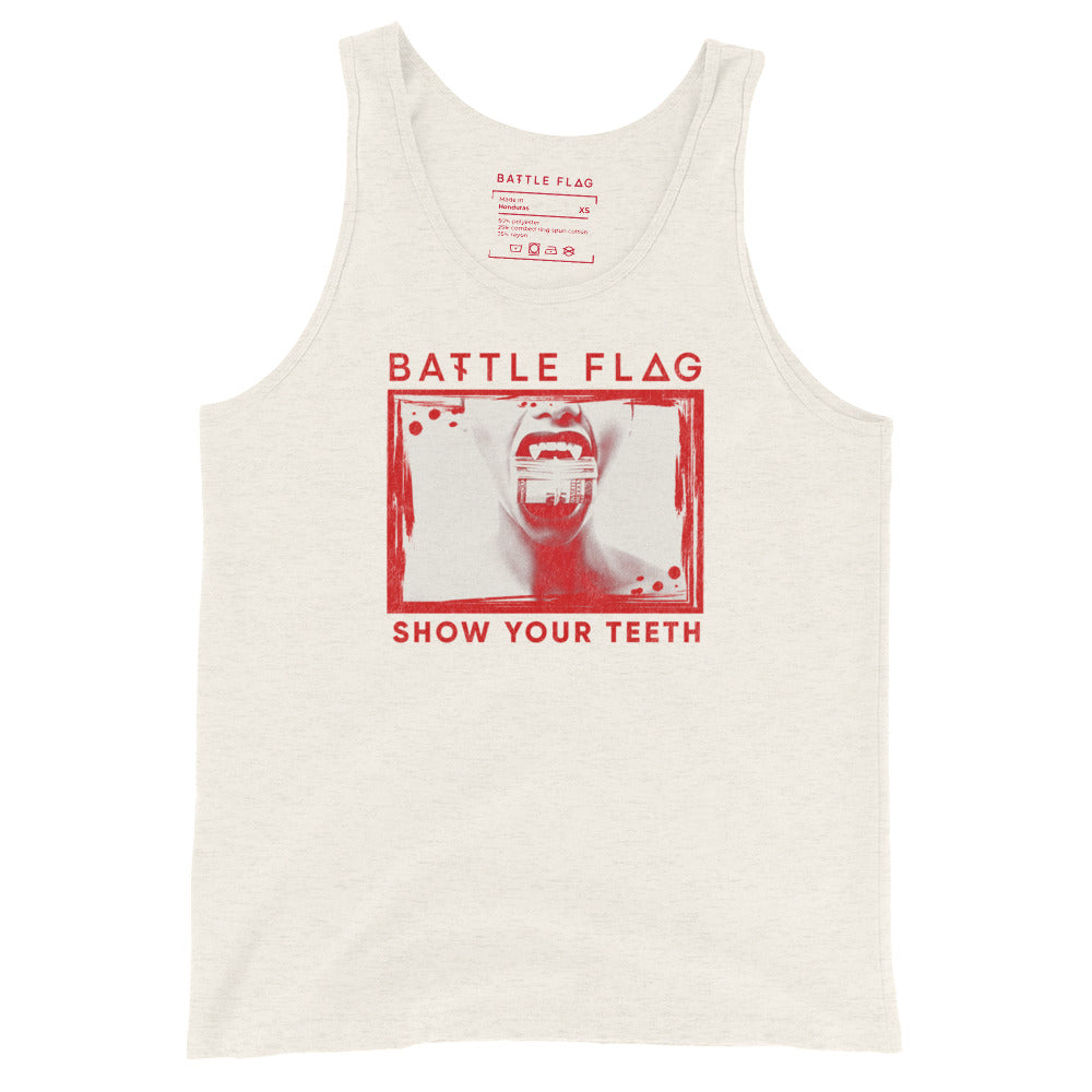 'Show Your Teeth' Unisex Tank Top