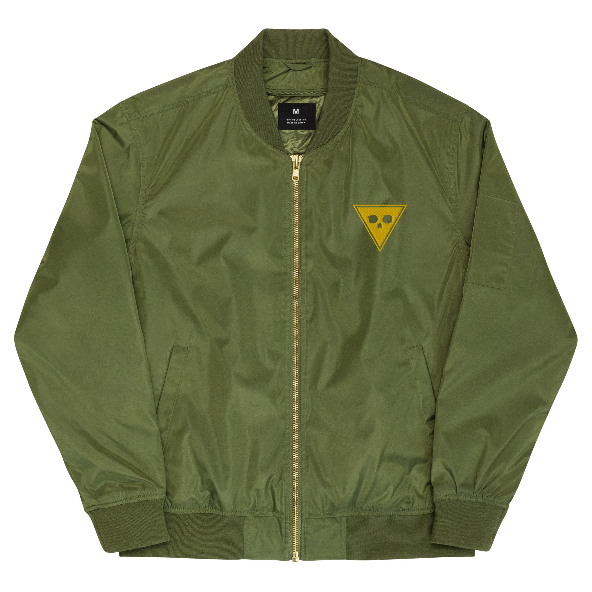 Core Premium Bomber Jacket - Gold Embroidery