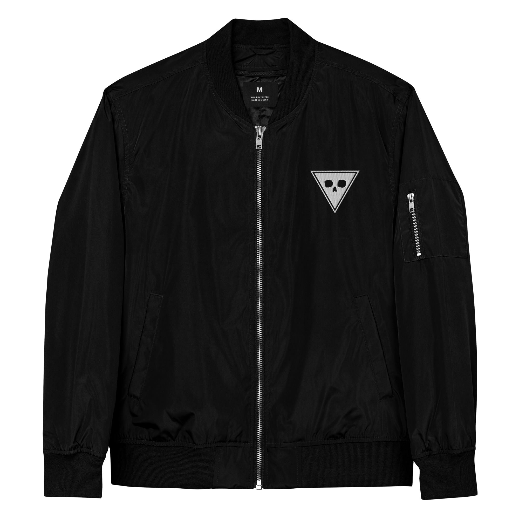 Core Premium Bomber Jacket - White Embroidery