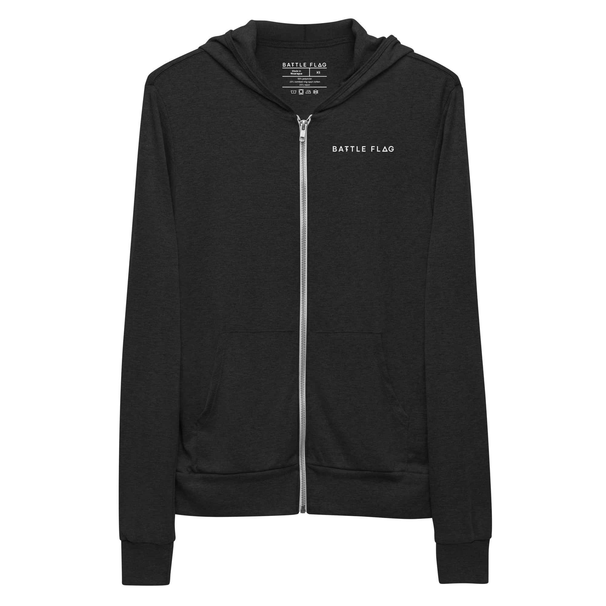 Battle Flag Unisex Zip Hoodie