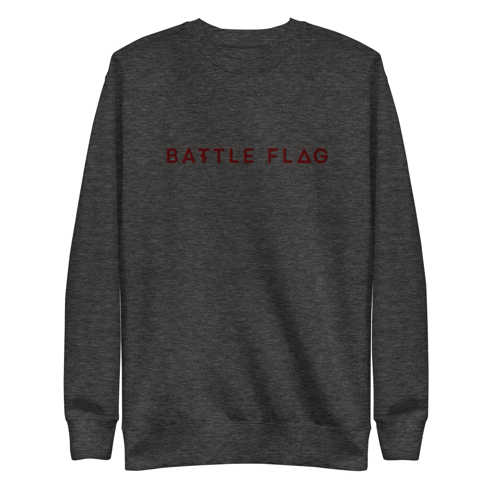 Battle Flag Unisex Premium Sweatshirt - Emboidered