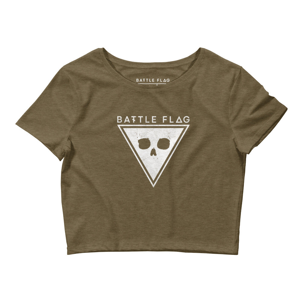 Battle Flag Women’s Crop Tee