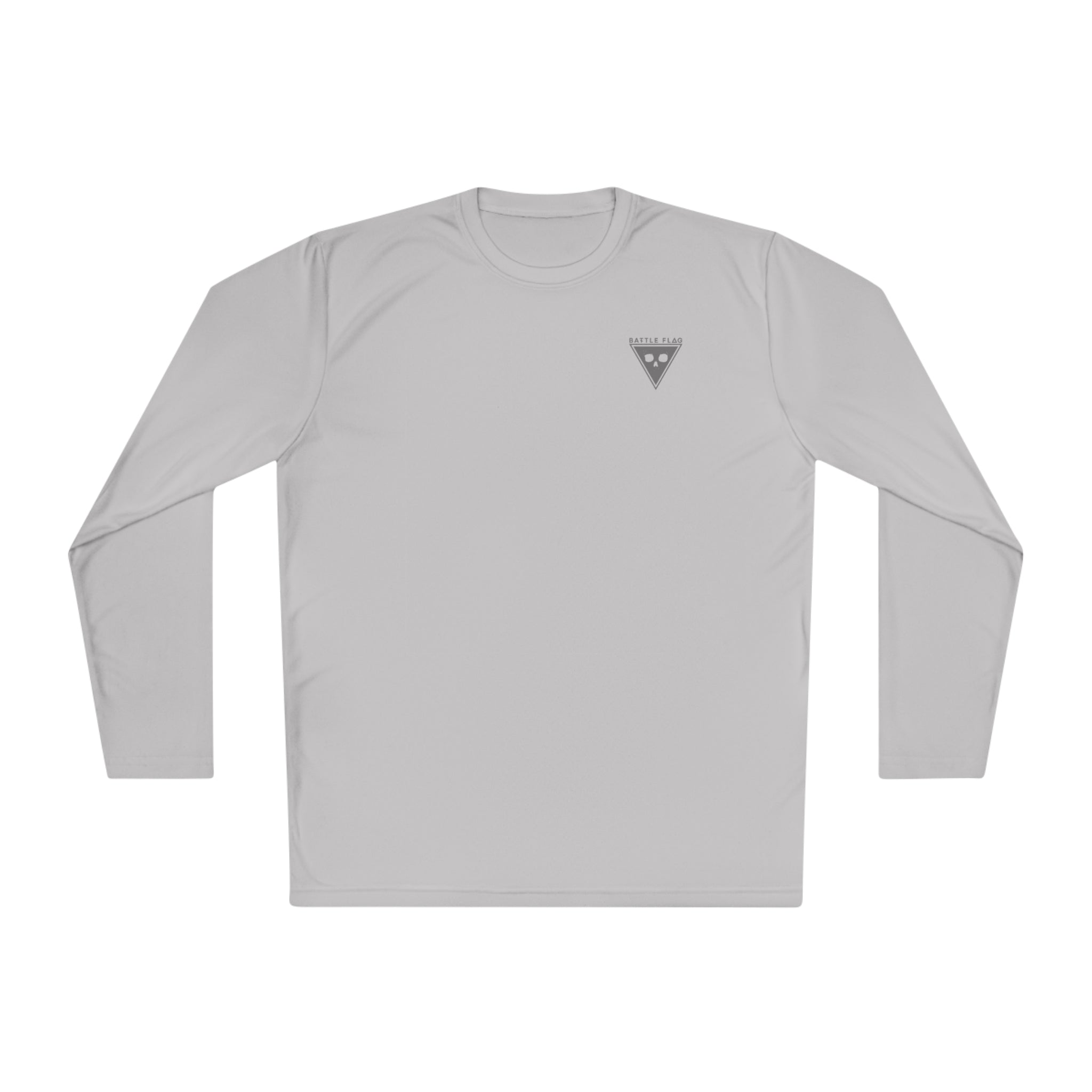 Battle Flag Unisex Lightweight Sport Top - Small Grey Emblem