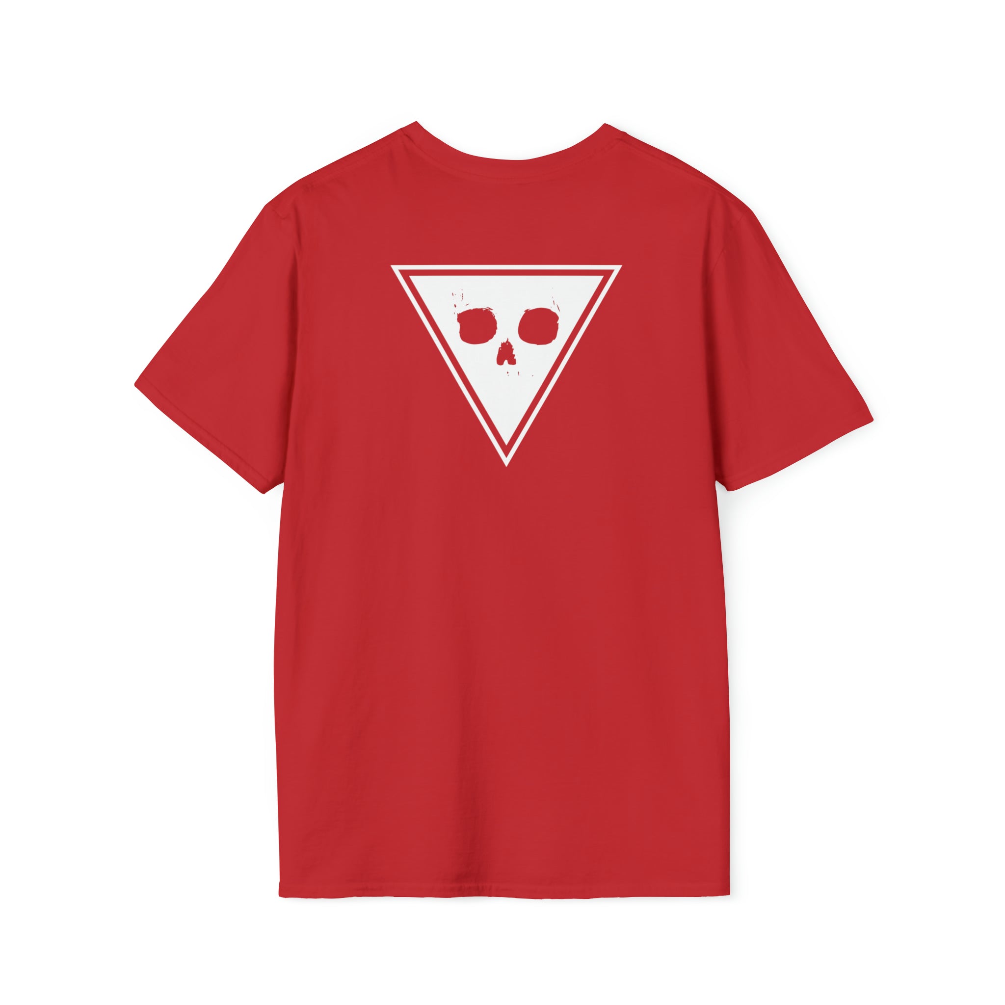 Battle Flag Unisex Softstyle T-Shirt - White Emblem