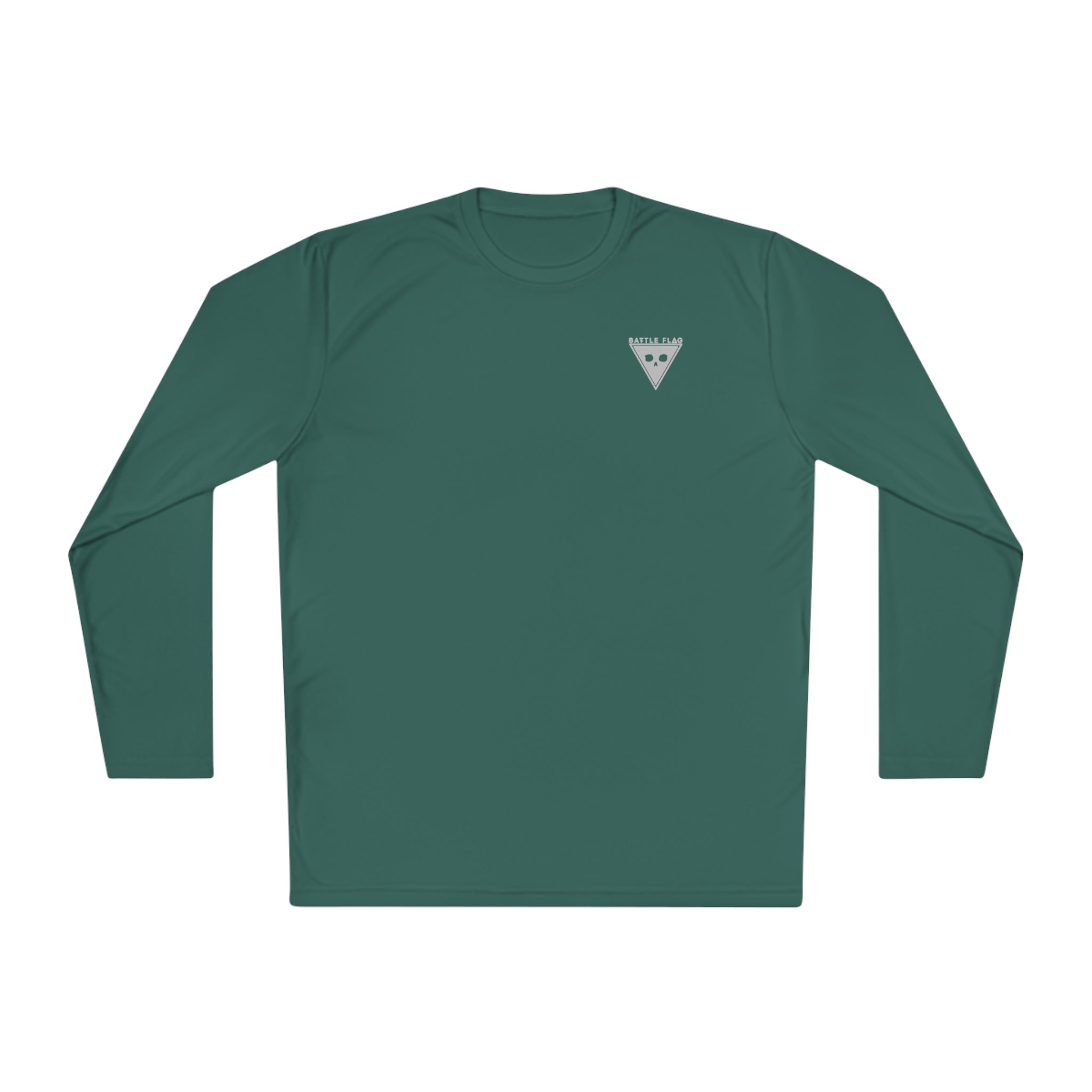 Battle Flag Unisex Lightweight Sport Top - Small Light Grey Emblem