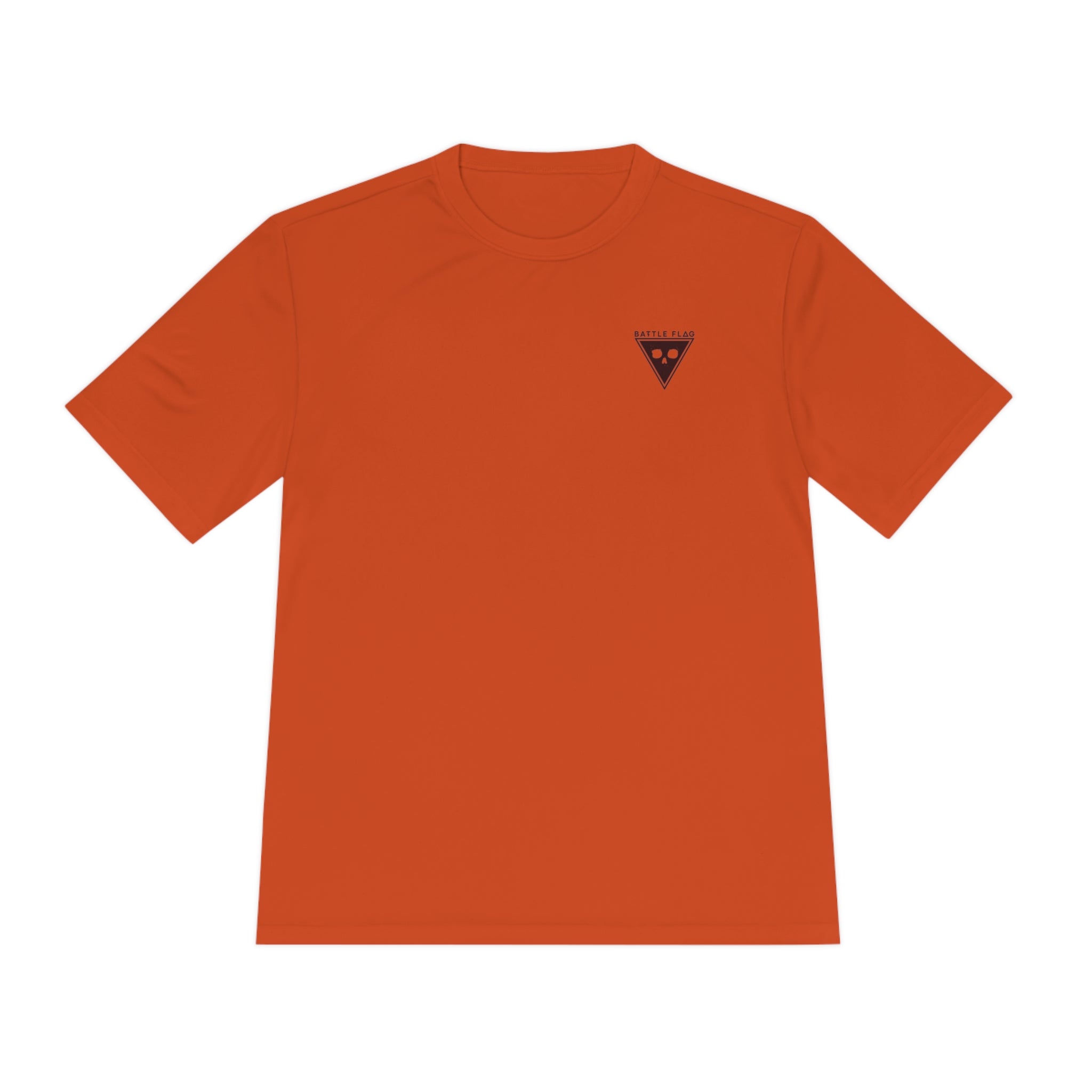 Battle Flag Unisex Moisture Wicking Tee - Small Red Emblem