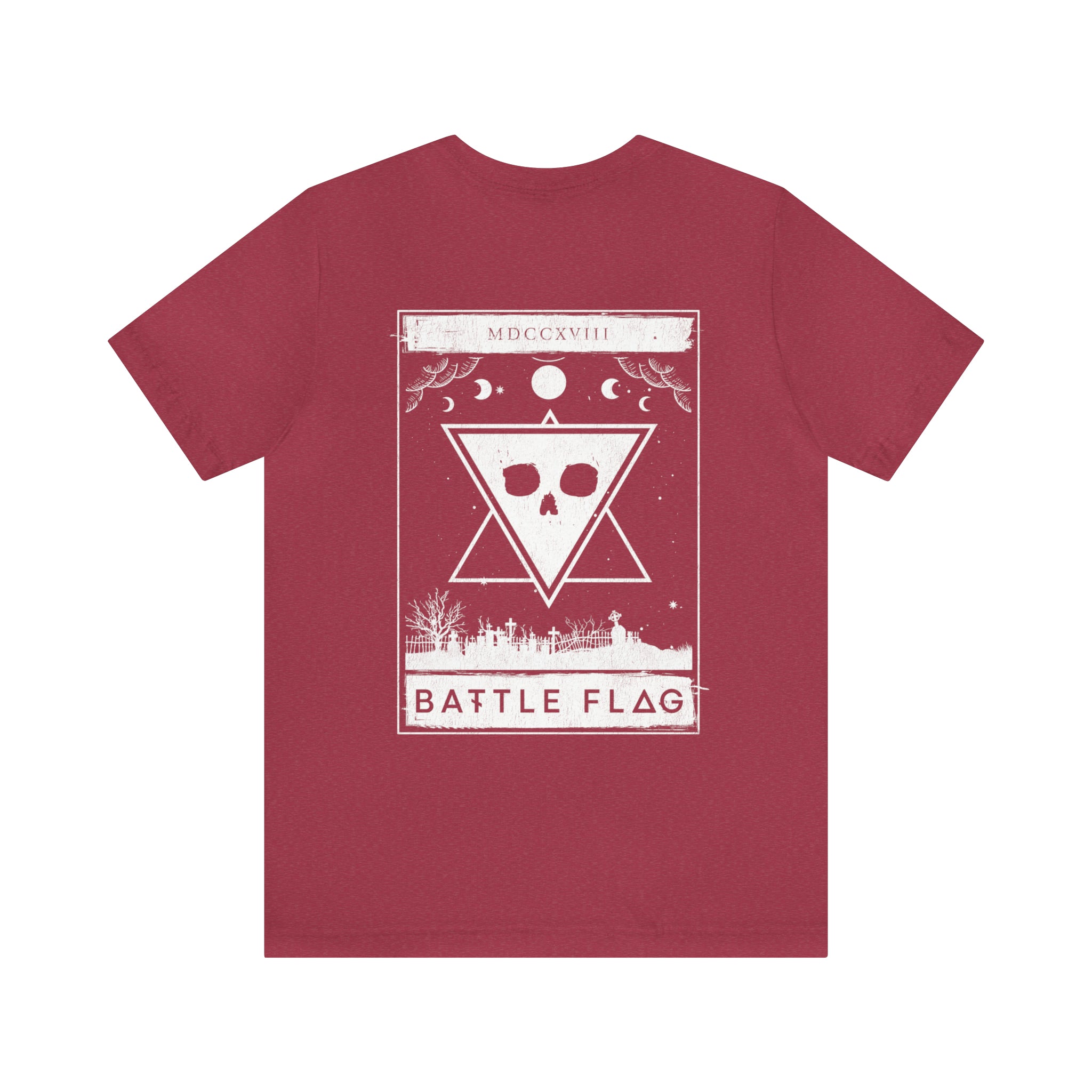 Battle Flag Unisex Tarot T-Shirt