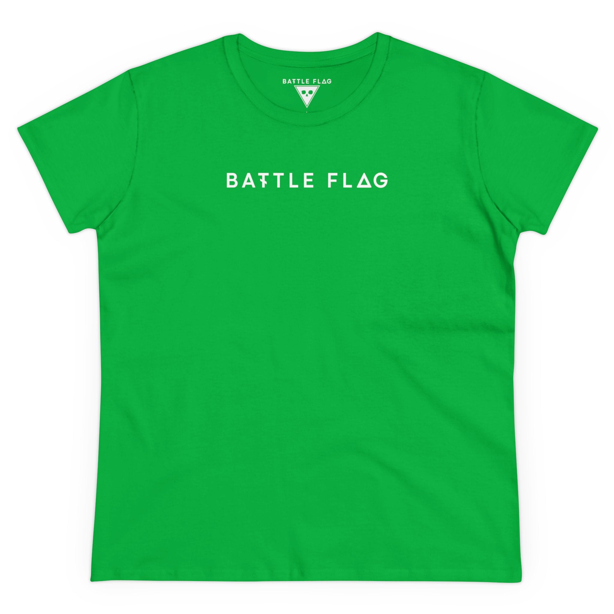 Battle Flag Women's Midweight Cotton Tee