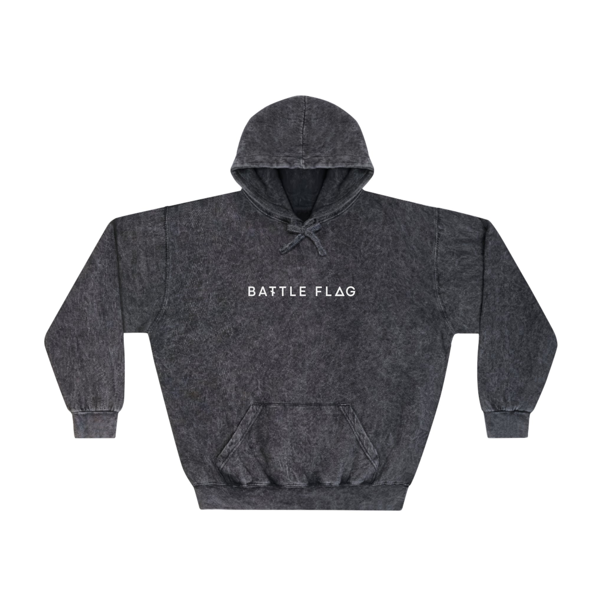 Battle Flag Unisex Mineral Wash Hoodie