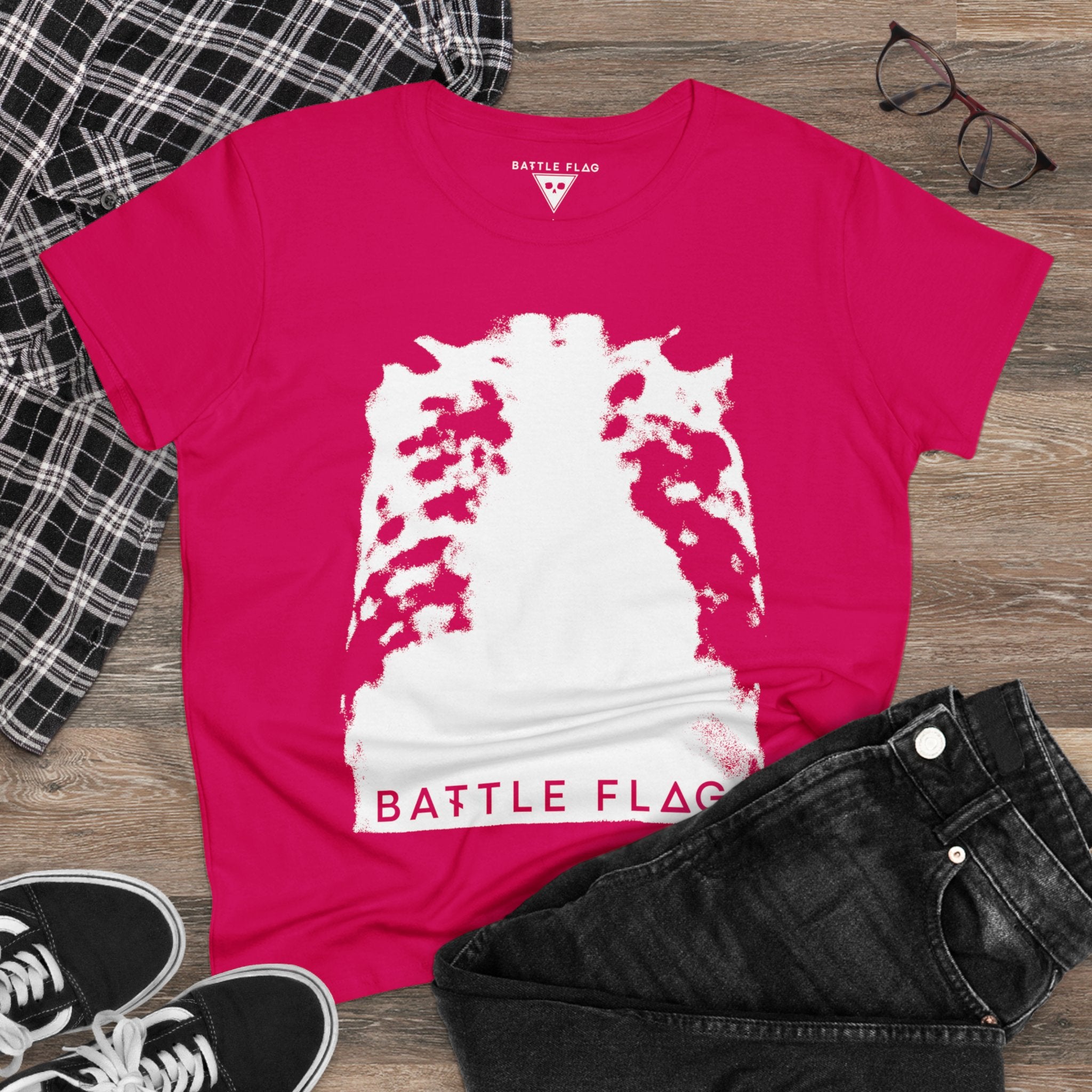 Rib Cage Women's Midweight Cotton Tee