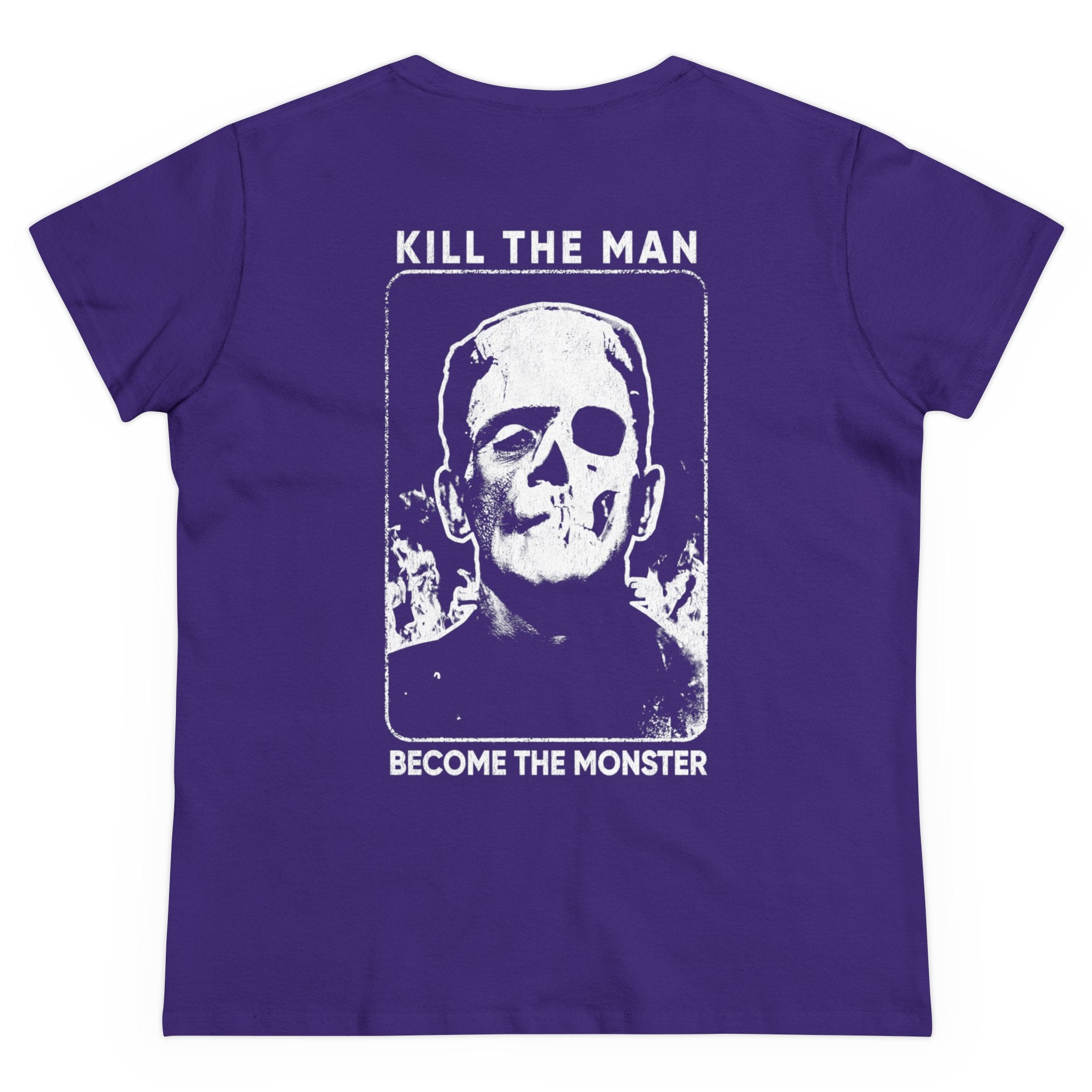 'Become the Monster' Women's Midweight Cotton Tee
