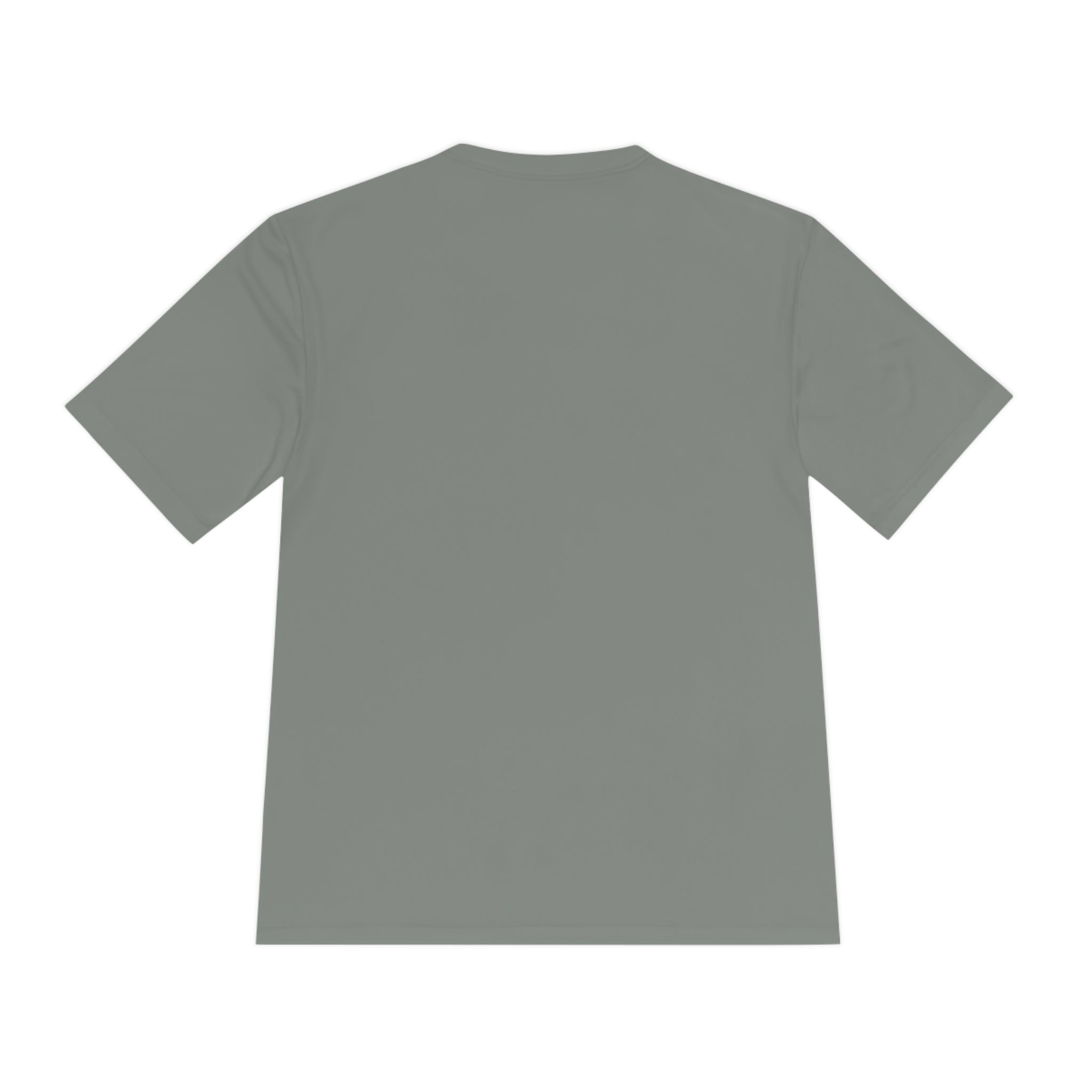 Battle Flag Unisex Moisture Wicking Tee - Light Grey Emblem