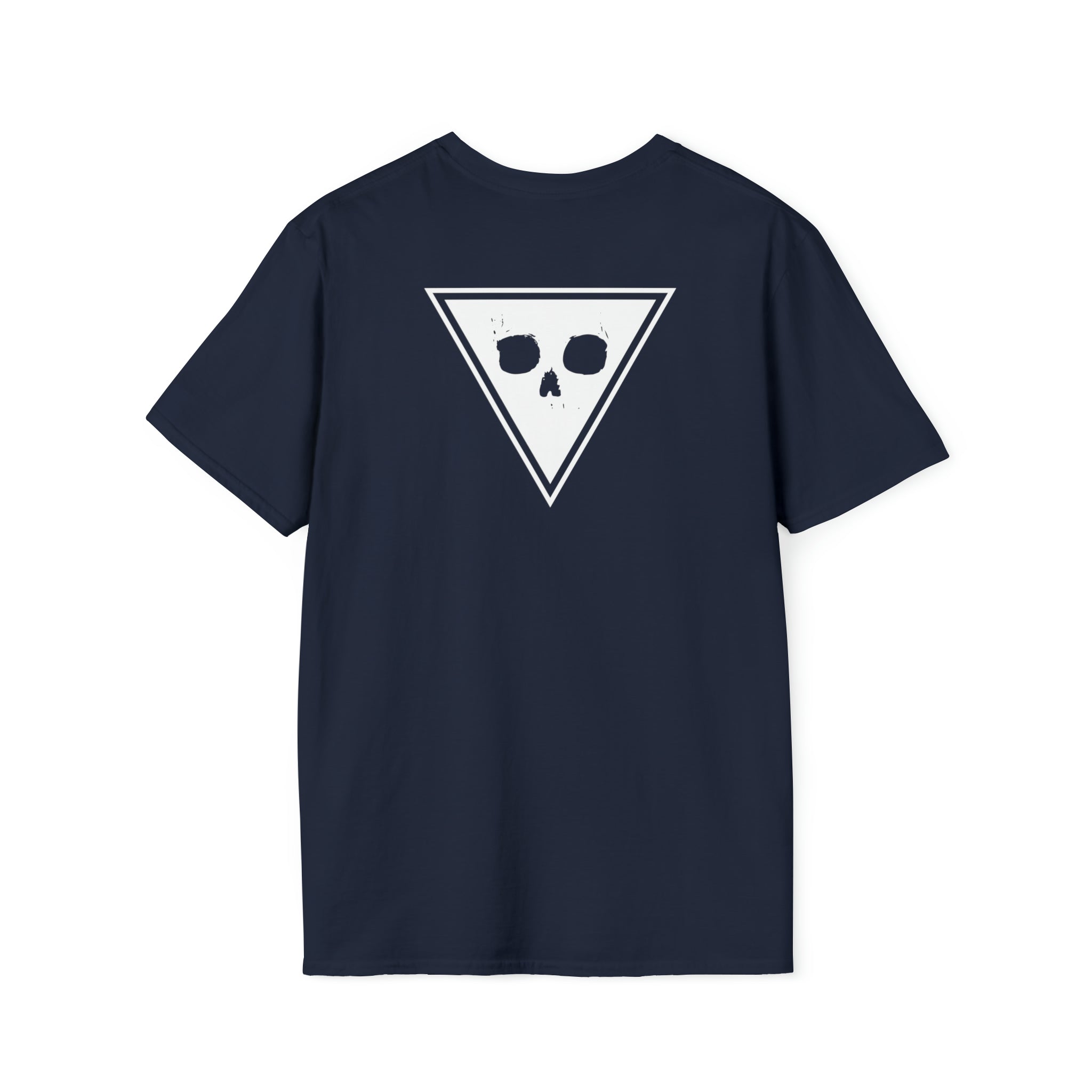 Battle Flag Unisex Softstyle T-Shirt - White Emblem