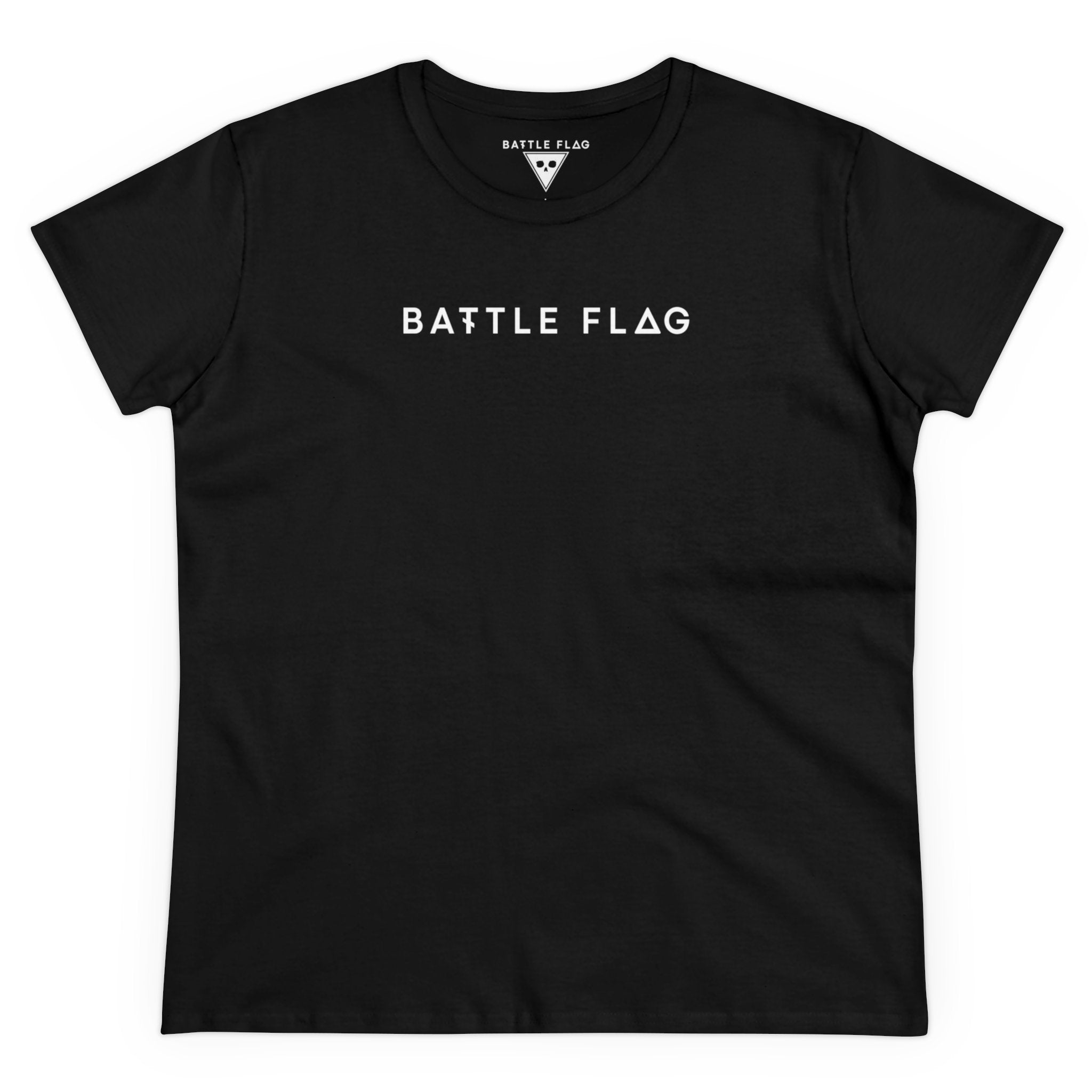 Battle Flag Women's Midweight Cotton Tee