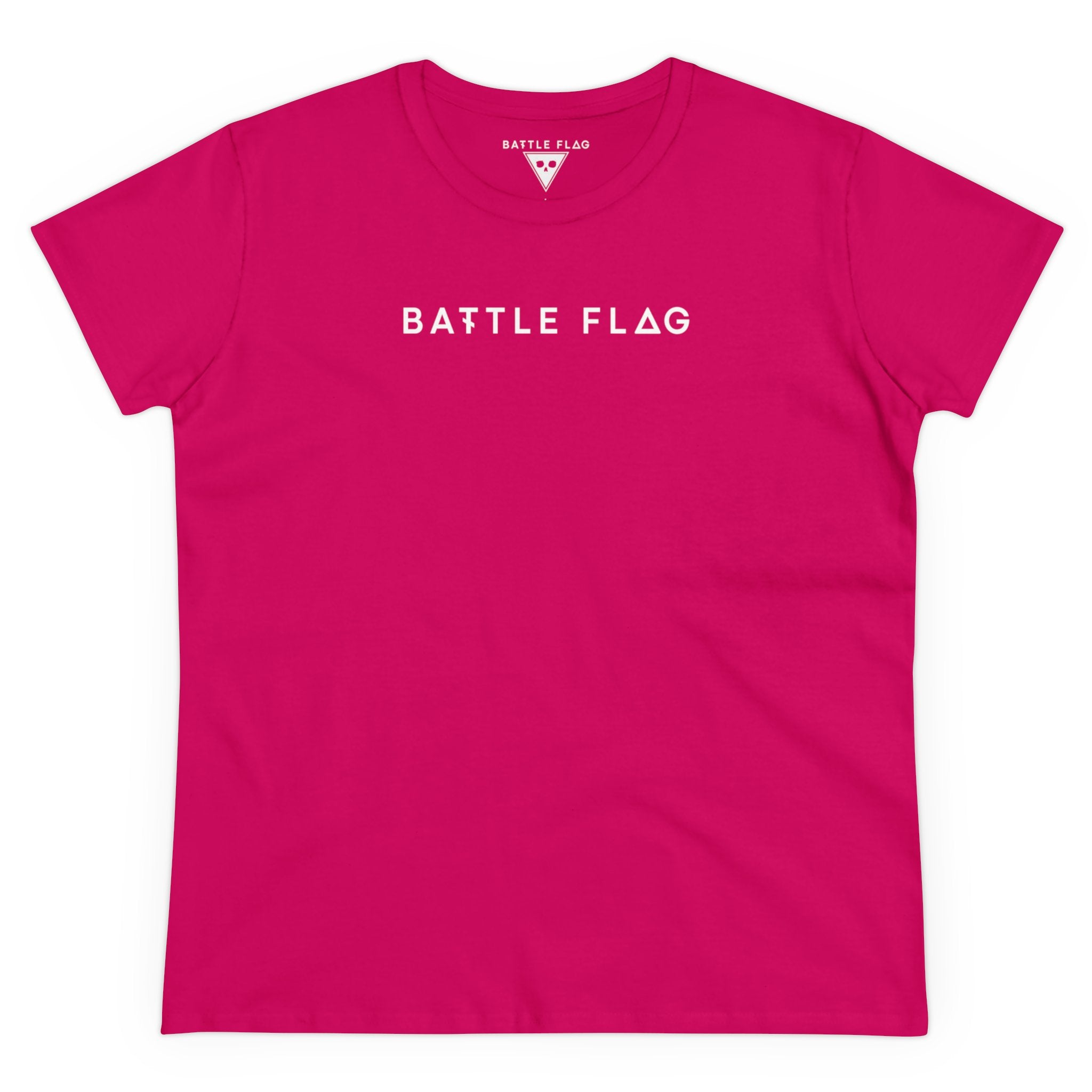 Battle Flag Women's Midweight Cotton Tee