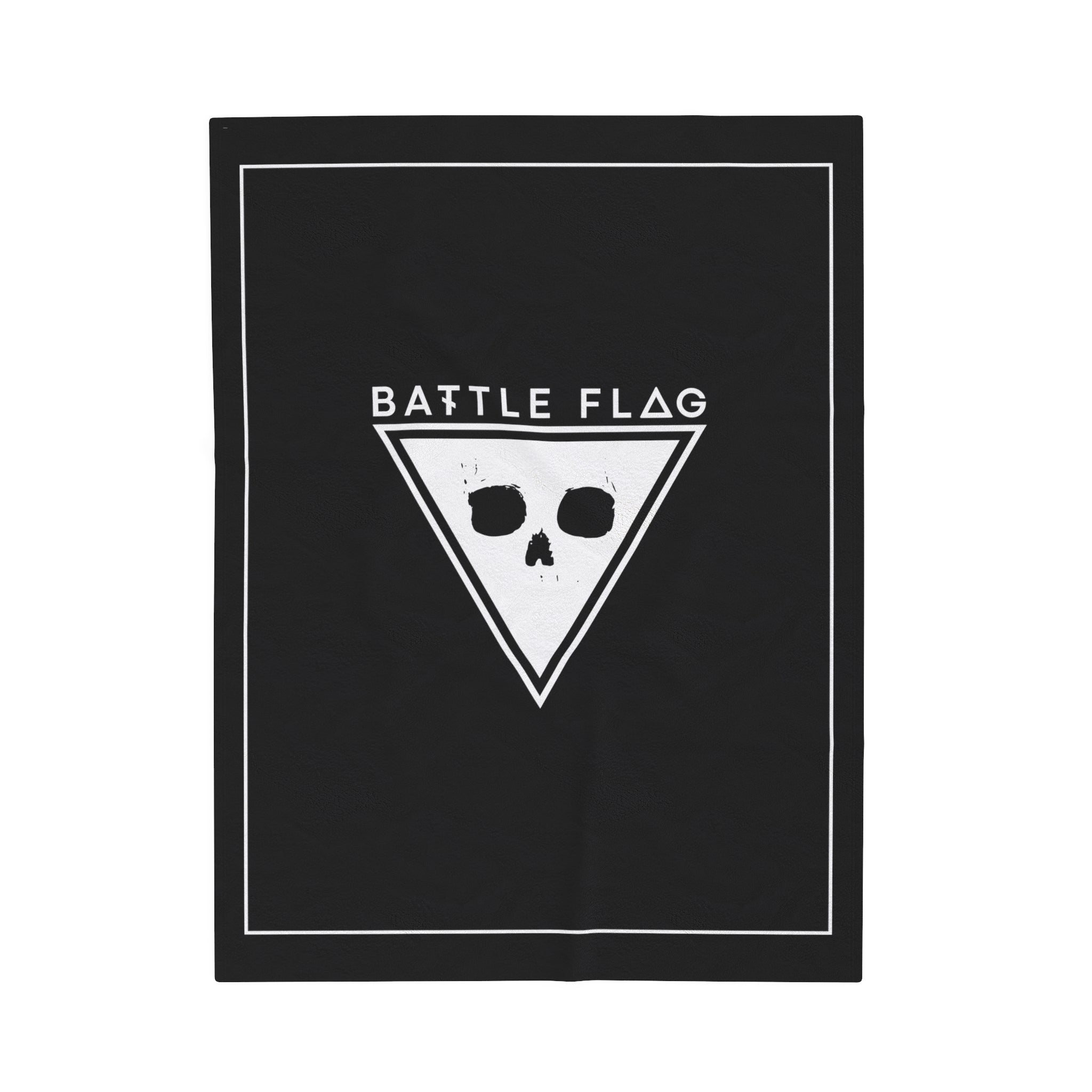 Battle Flag Velveteen Plush Blanket