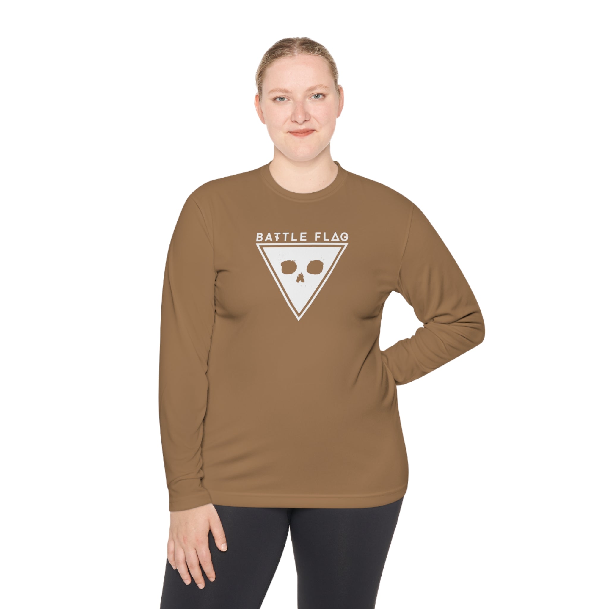 Battle Flag Unisex Lightweight Sport Top - White Emblem
