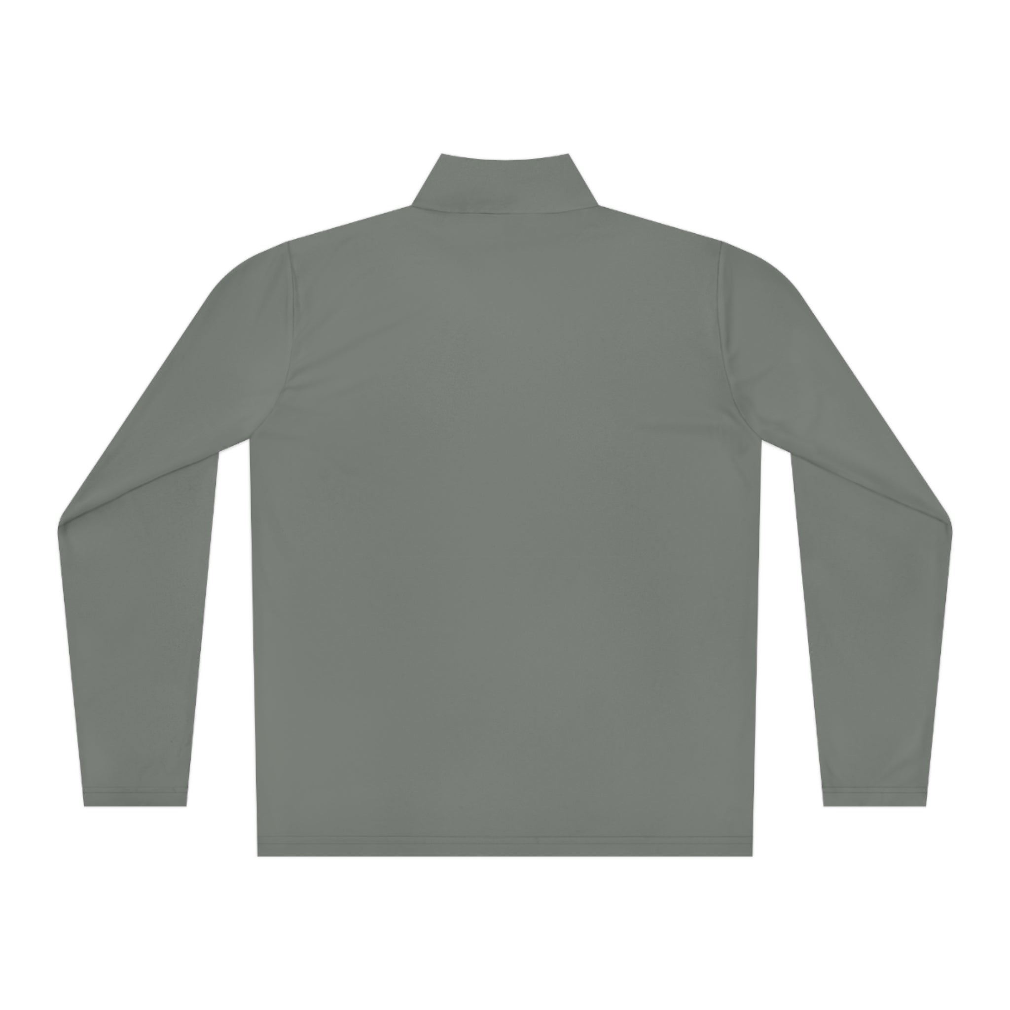 Battle Flag Unisex Quarter-Zip Pullover - White Emblem