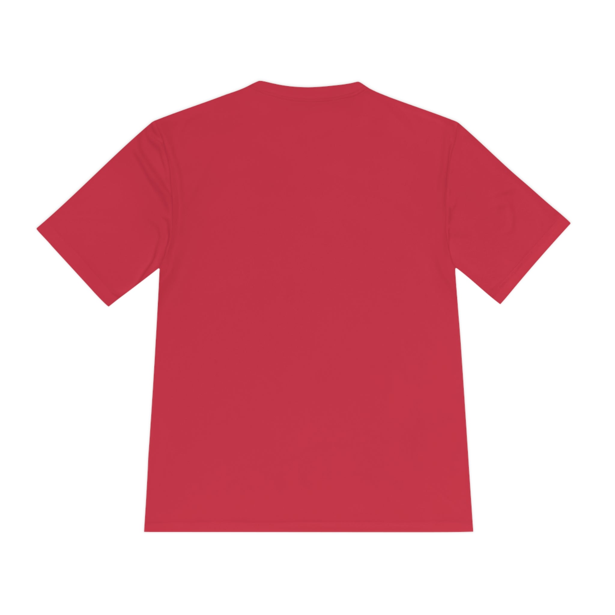 Battle Flag Unisex Moisture Wicking Tee - Small Red Emblem