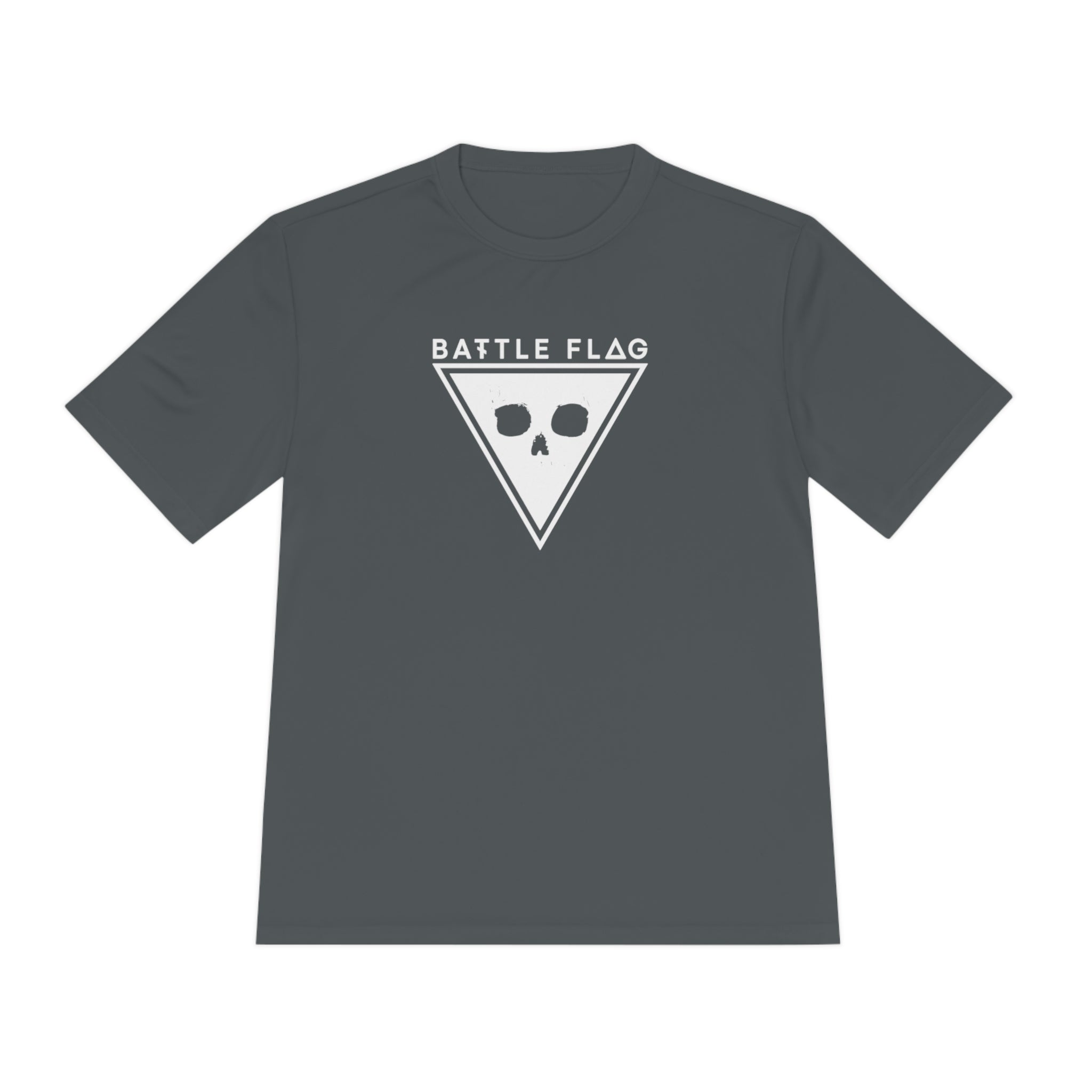 Battle Flag Unisex Moisture Wicking Tee - White Emblem
