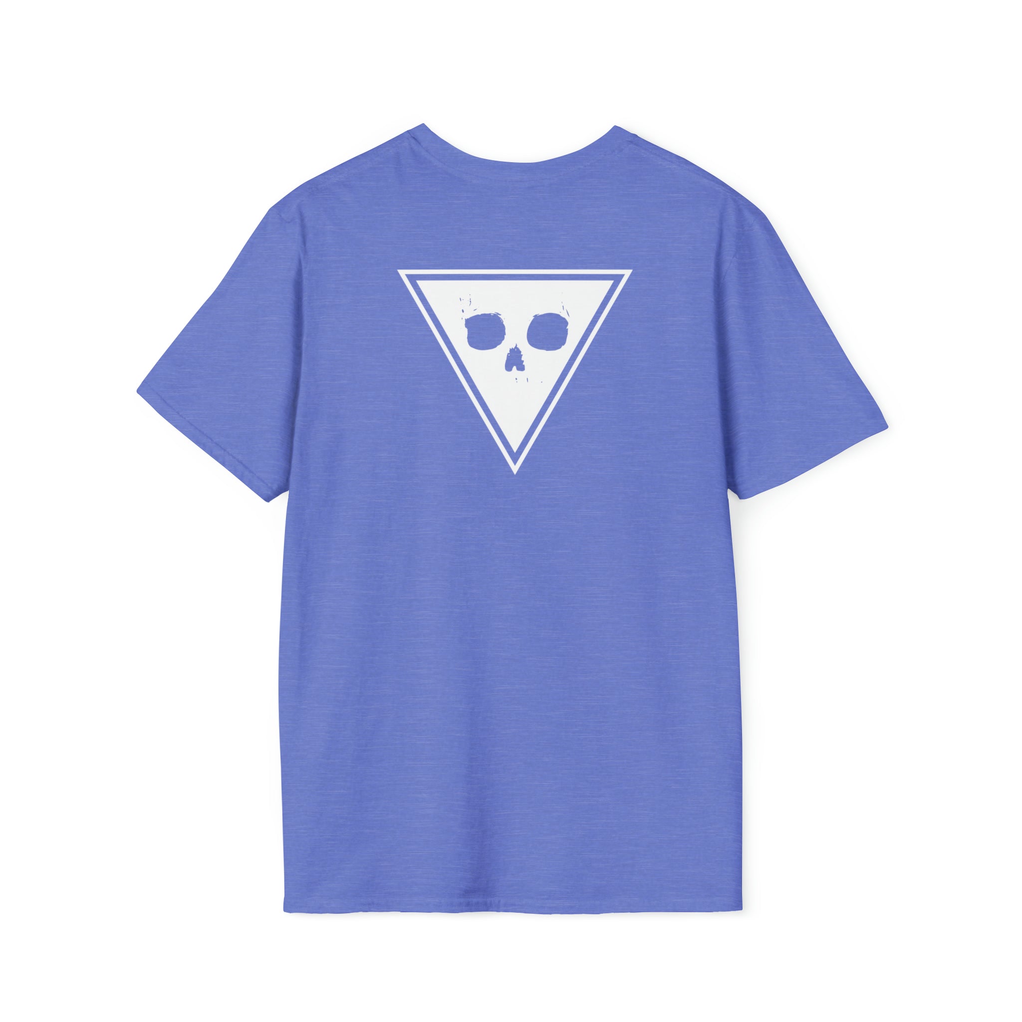 Battle Flag Unisex Softstyle T-Shirt - White Emblem