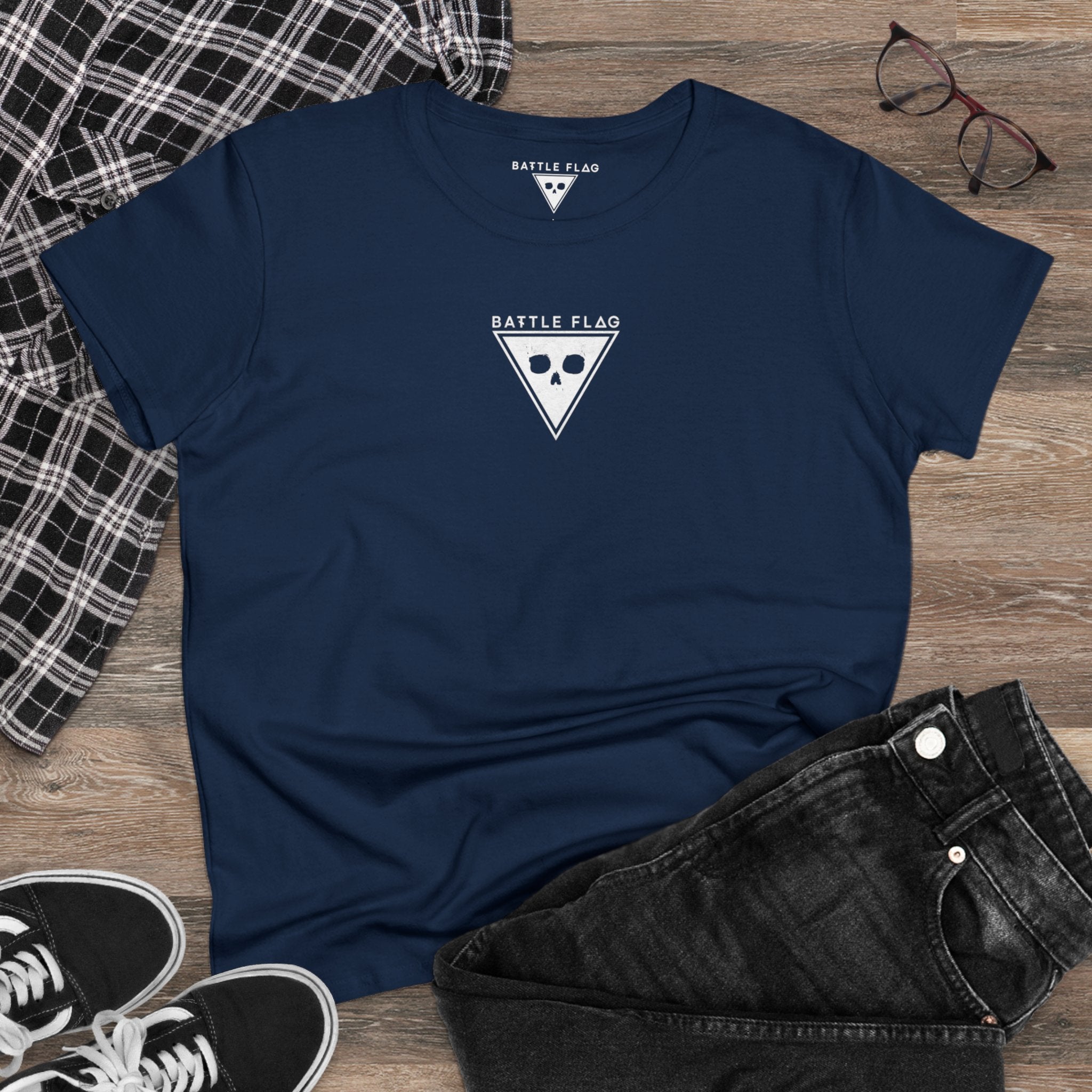 'Become the Monster' Women's Midweight Cotton Tee