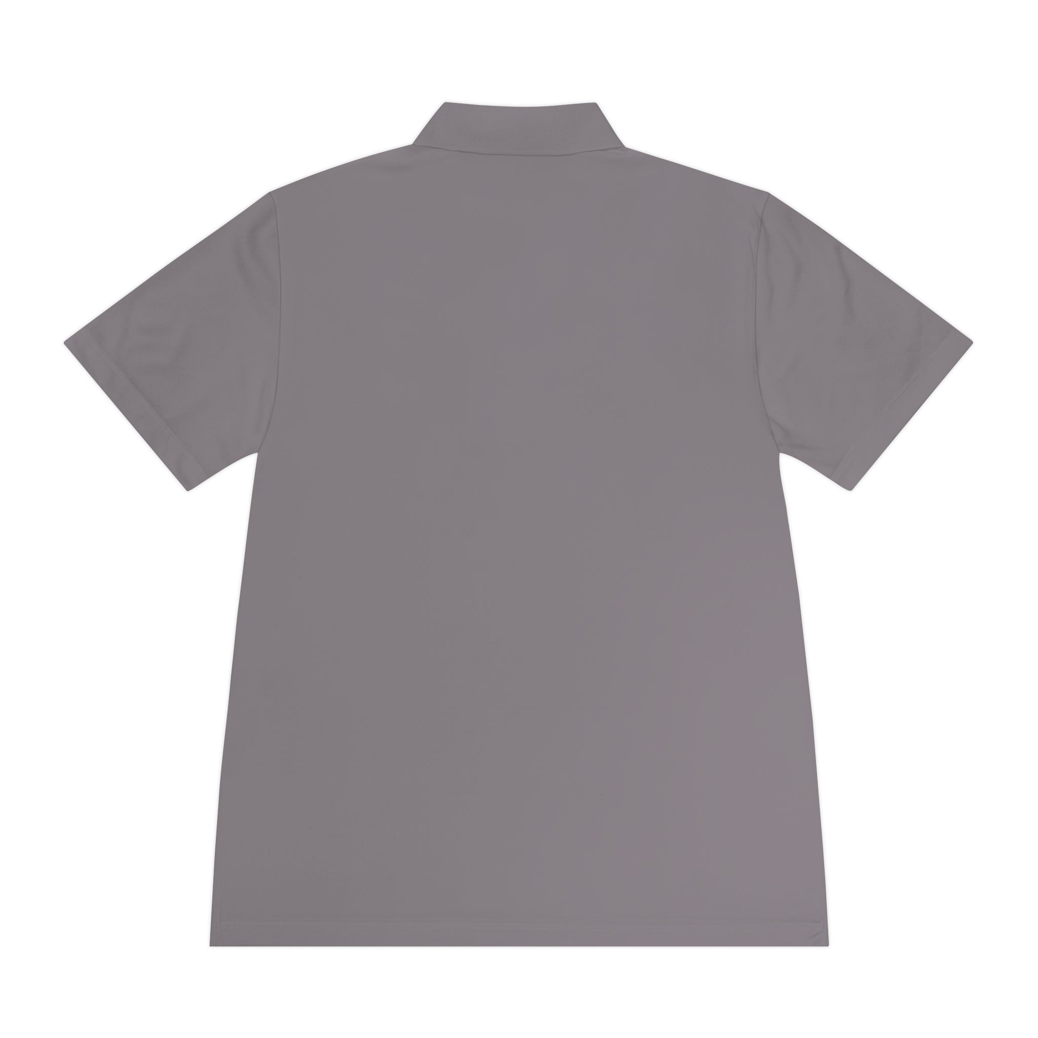 Battle Flag Men's Sport Polo Shirt - White Emblem