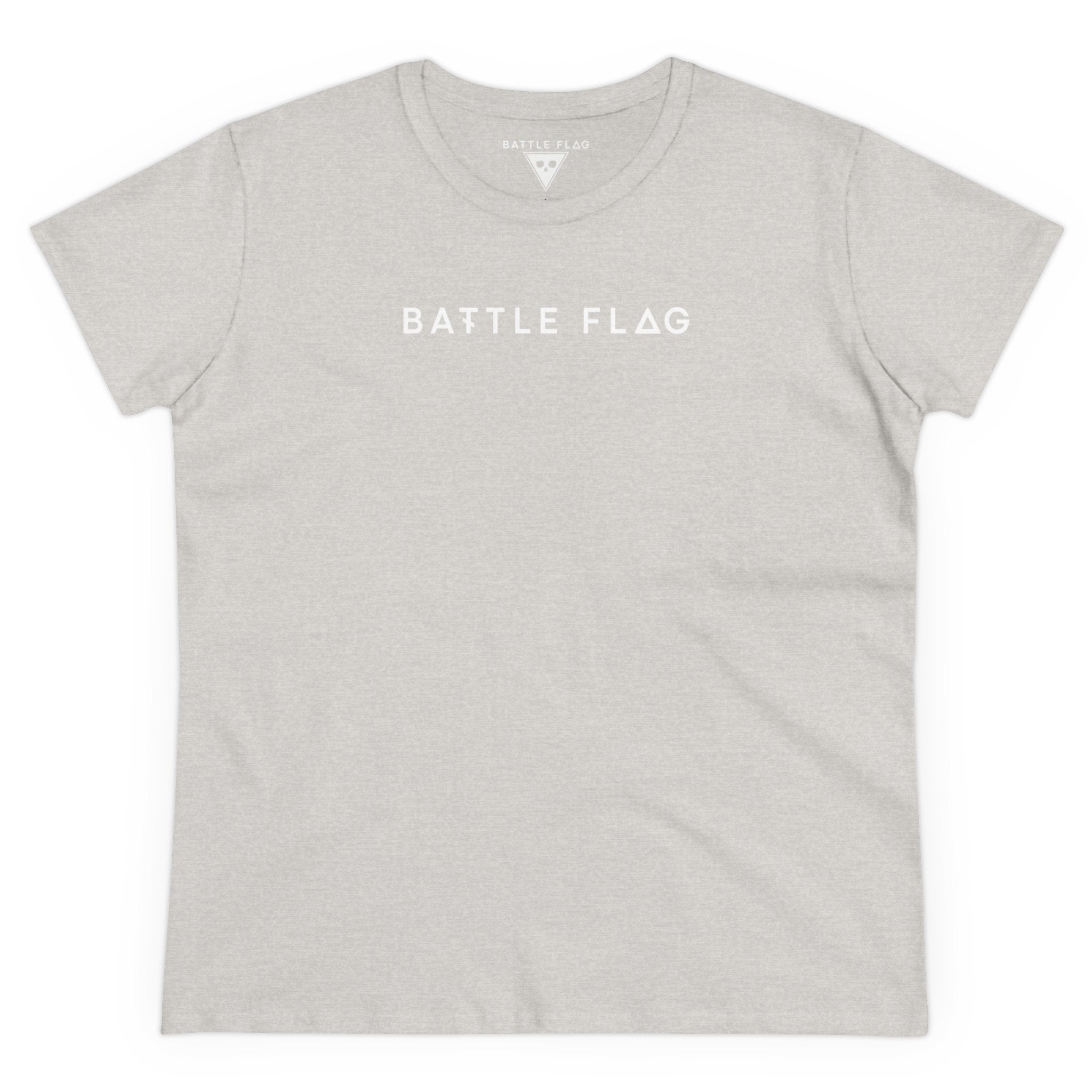 Battle Flag Women's Midweight Cotton Tee