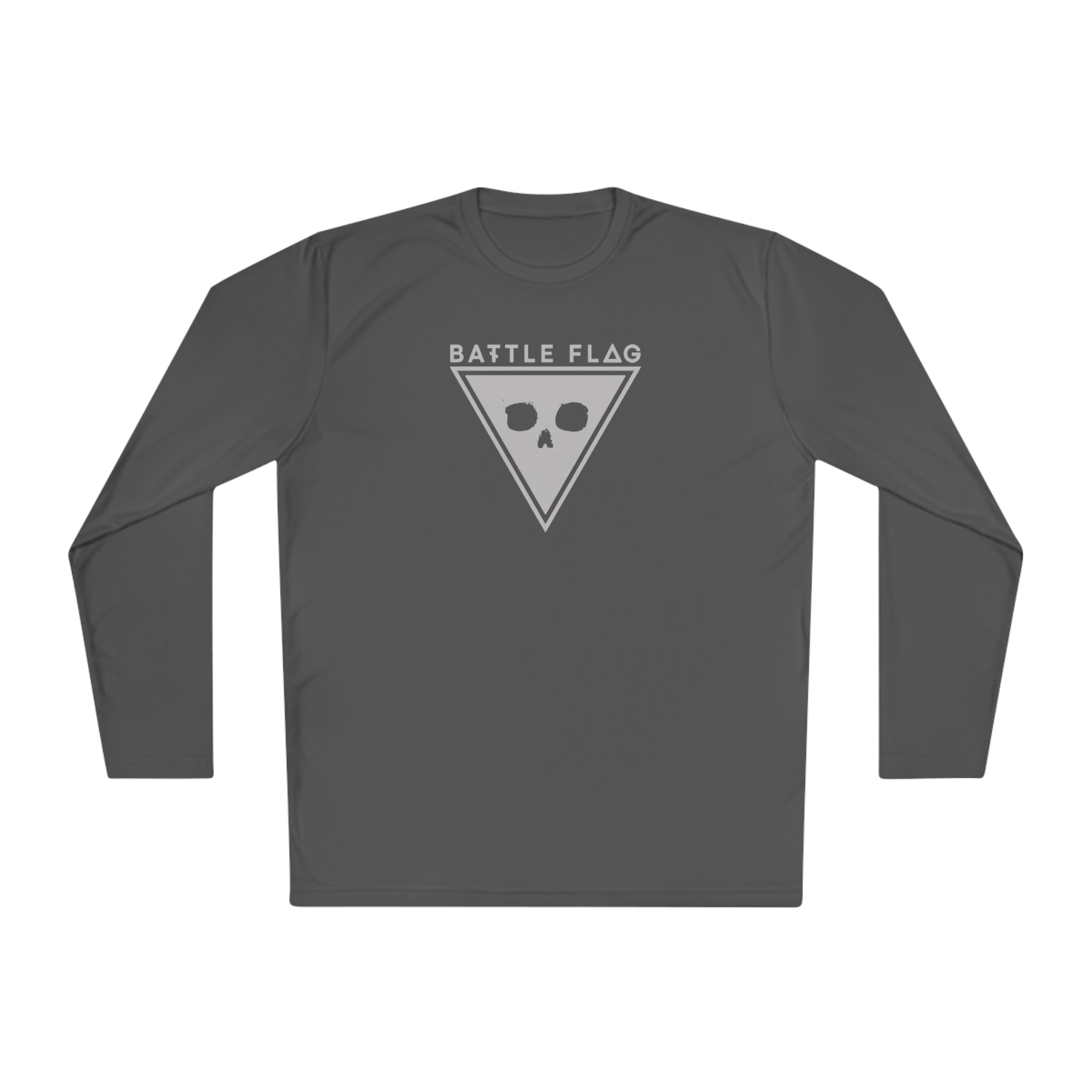 Battle Flag Unisex Lightweight Sport Top - Light Grey Emblem