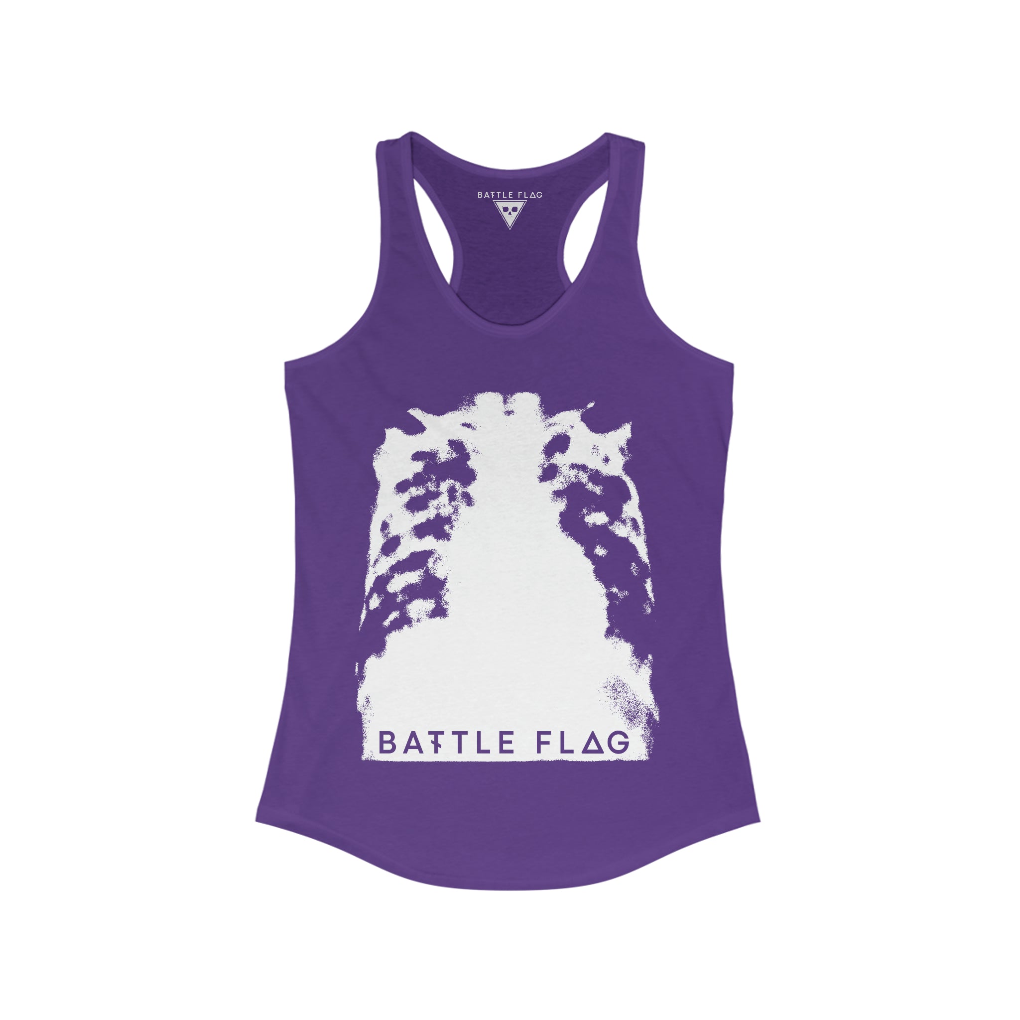 Rib Scan Women's Ideal Racerback Tank