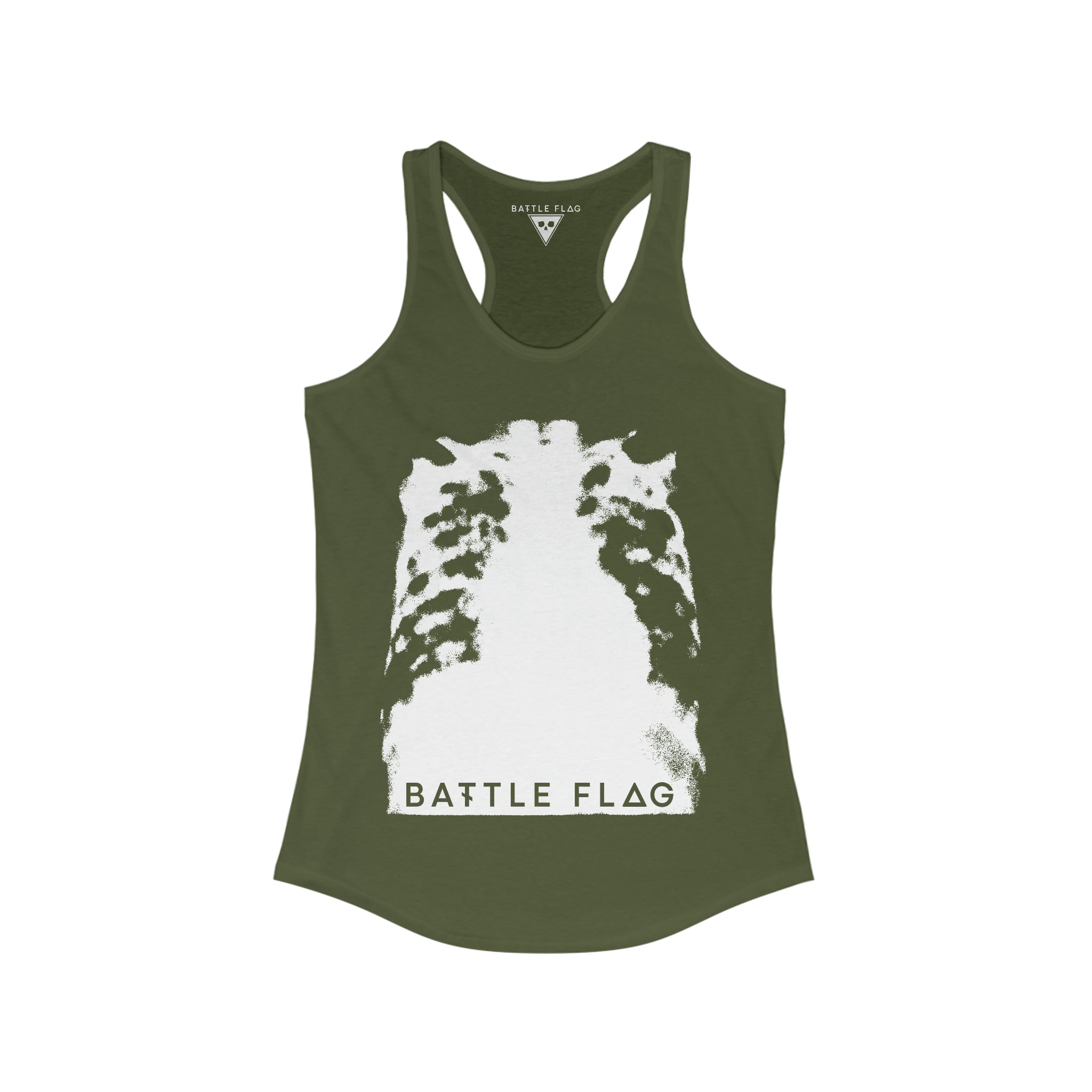 Rib Scan Women's Ideal Racerback Tank