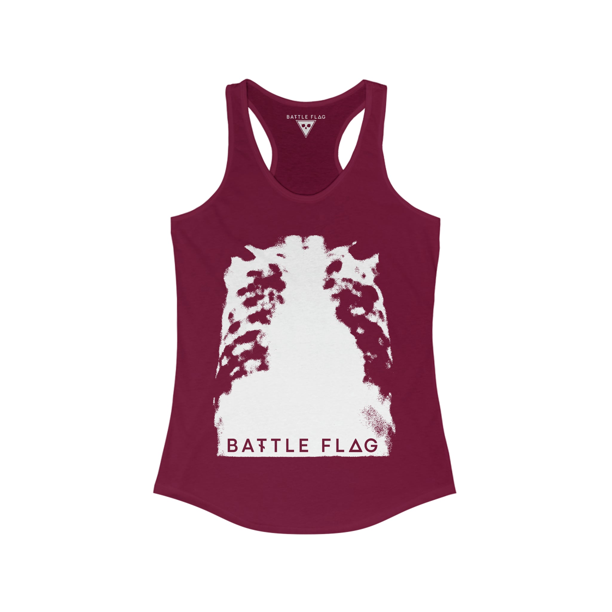 Rib Scan Women's Ideal Racerback Tank
