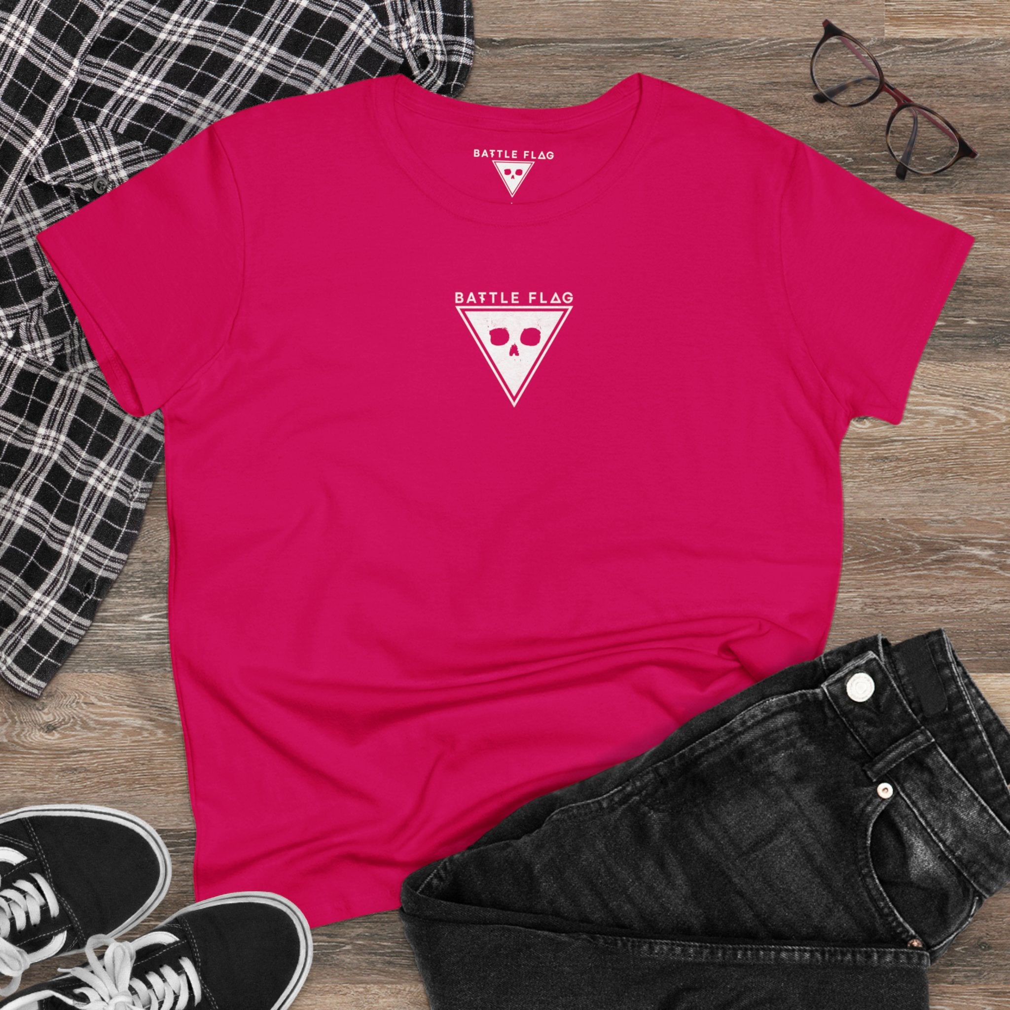 'Become the Monster' Women's Midweight Cotton Tee