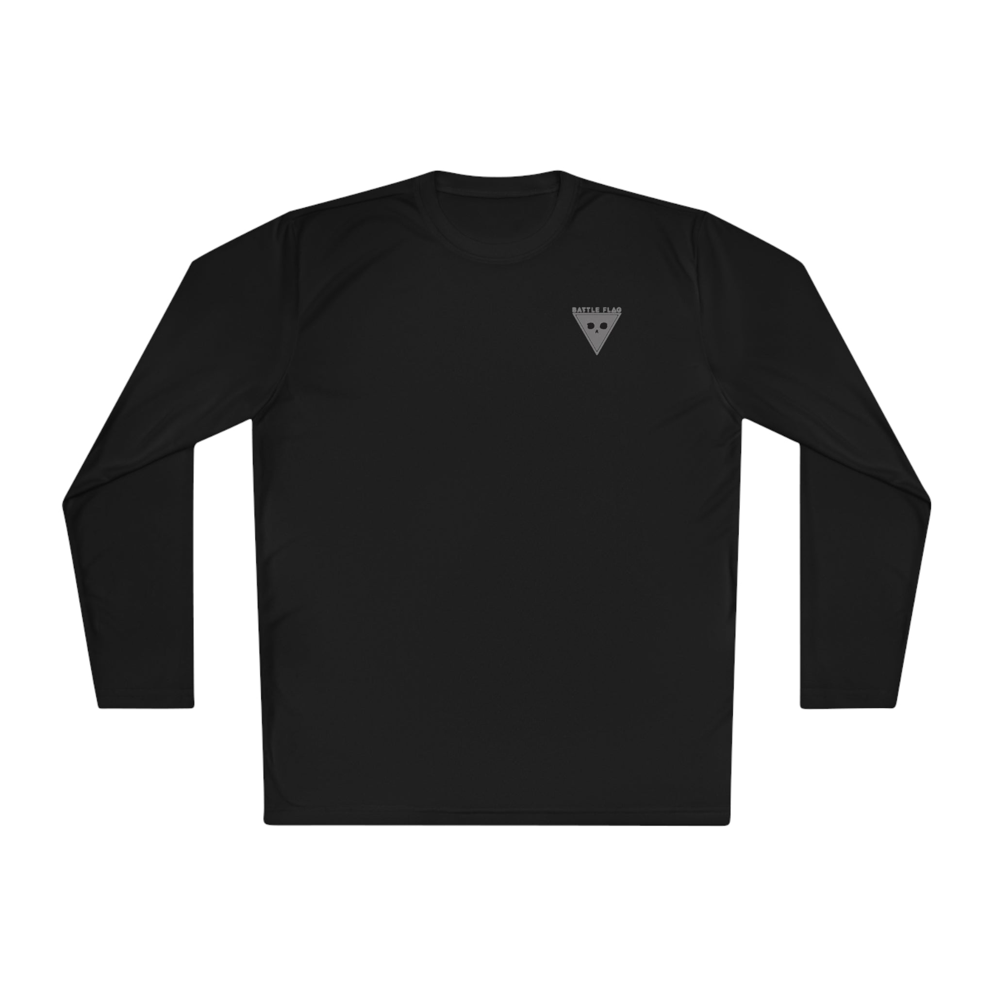 Battle Flag Unisex Lightweight Sport Top - Small Grey Emblem