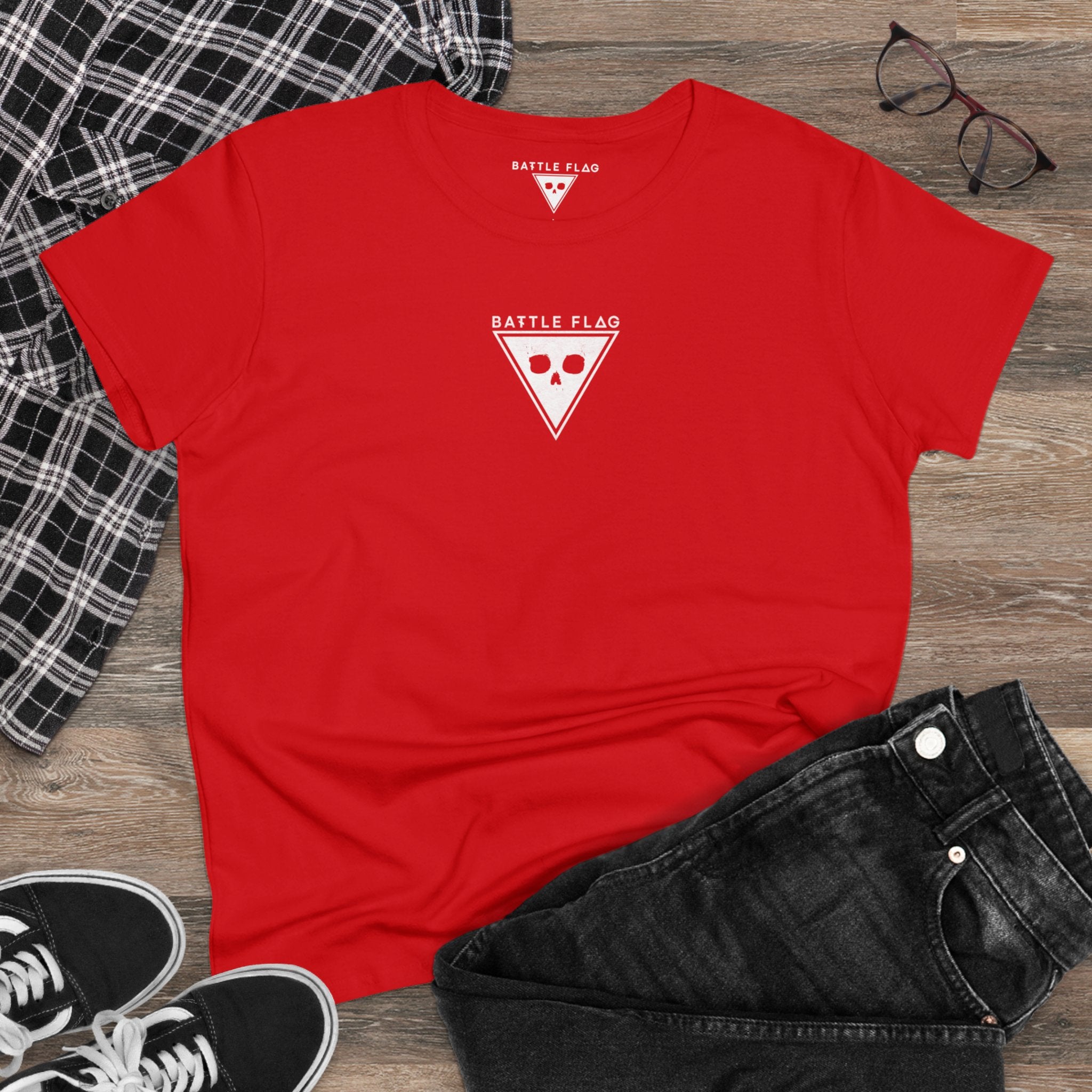 'Become the Monster' Women's Midweight Cotton Tee