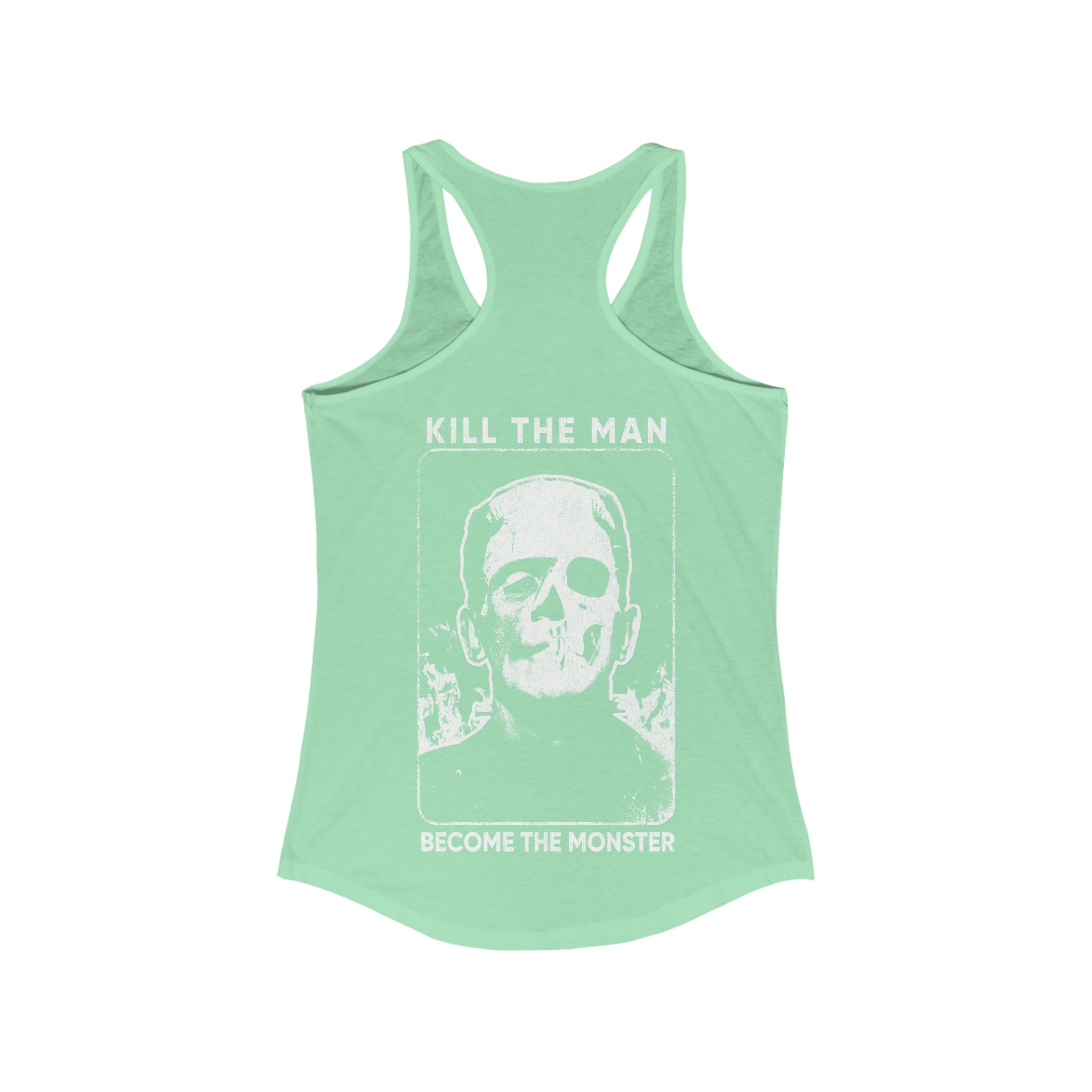 'Become the Monster' Women's Ideal Racerback Tank