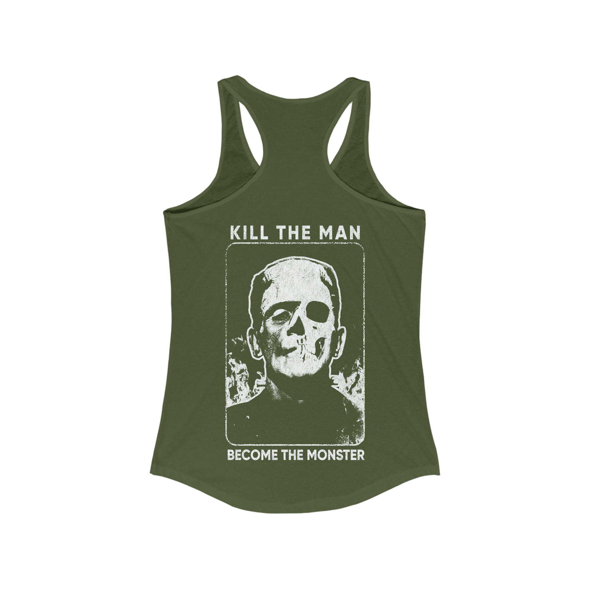 'Become the Monster' Women's Ideal Racerback Tank