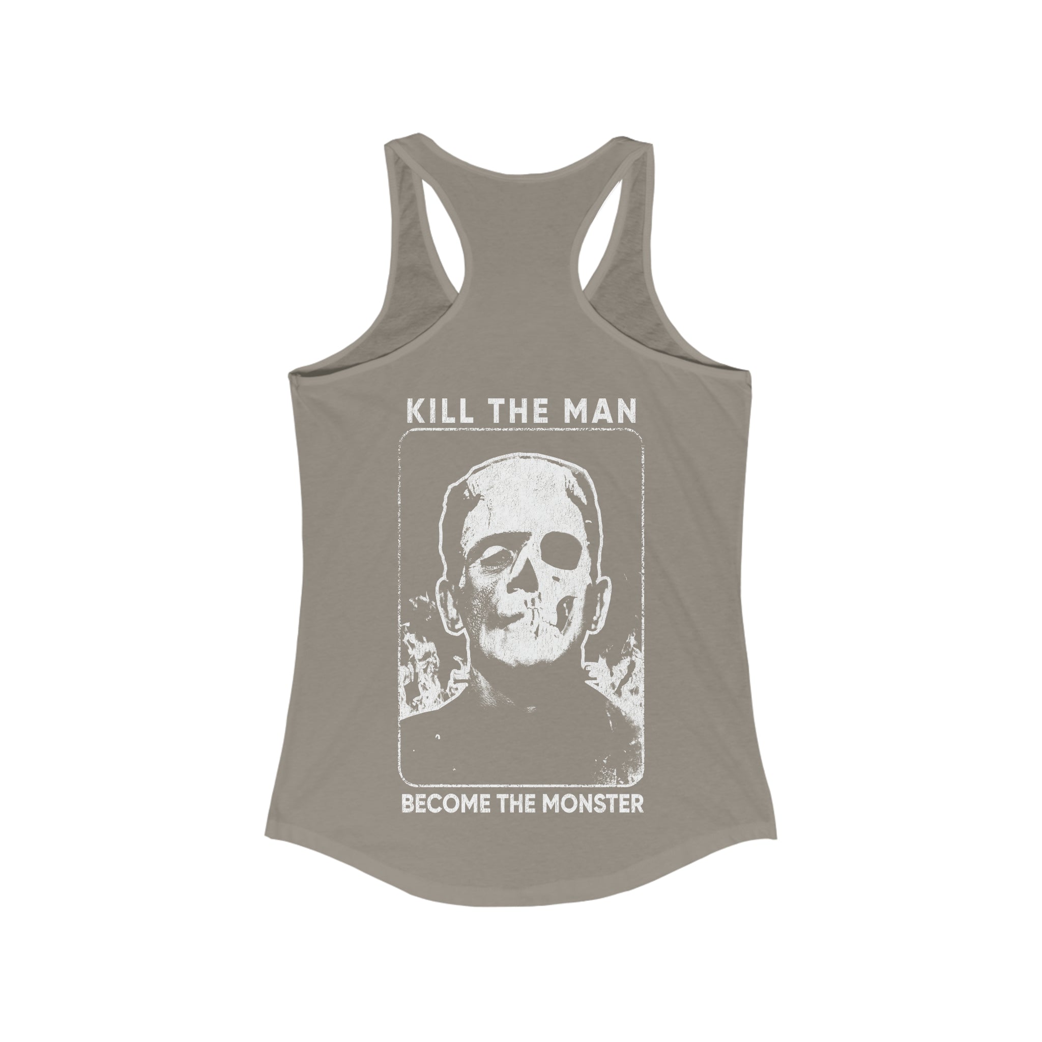 'Become the Monster' Women's Ideal Racerback Tank