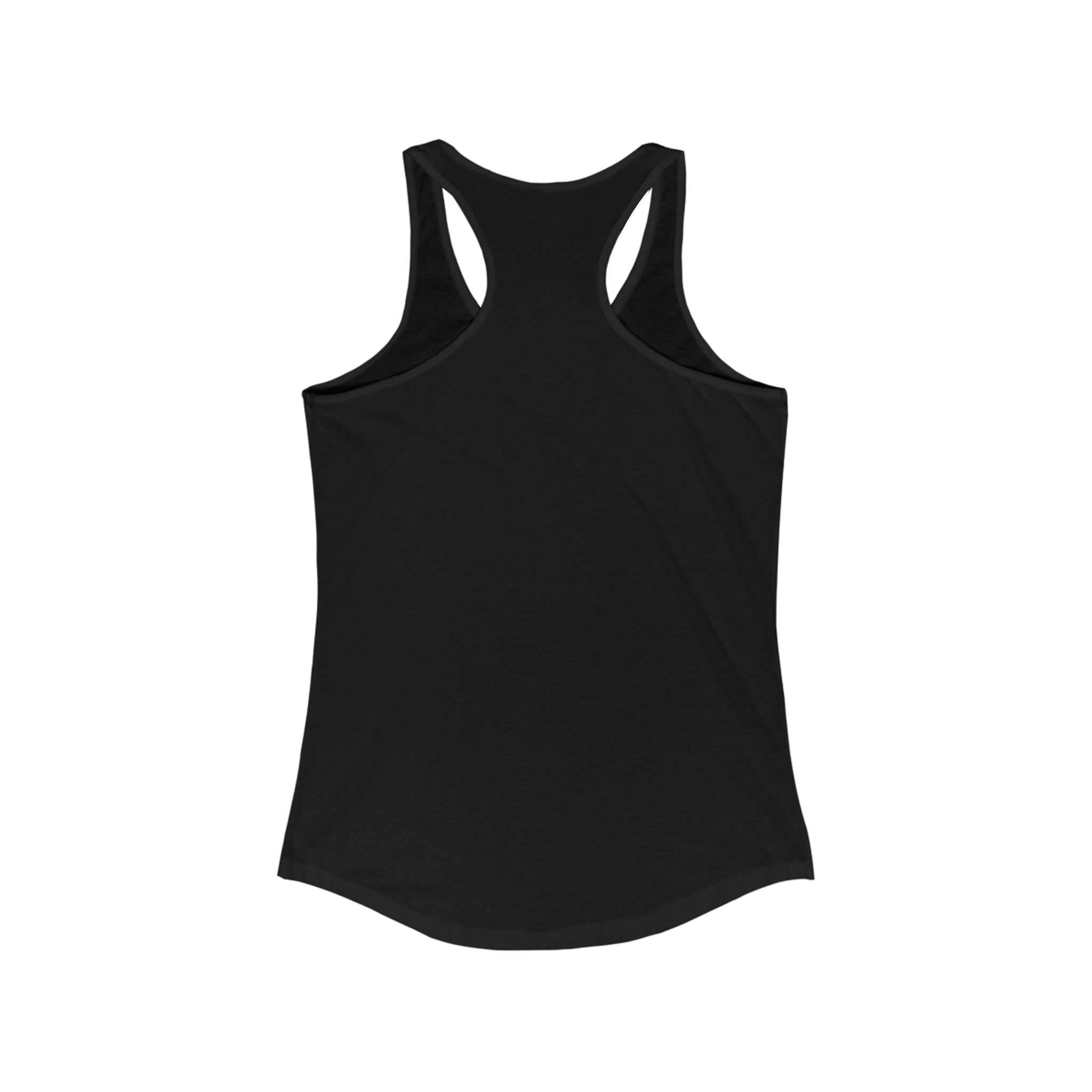 Battle Flag Women's Ideal Racerback Tank - White Emblem