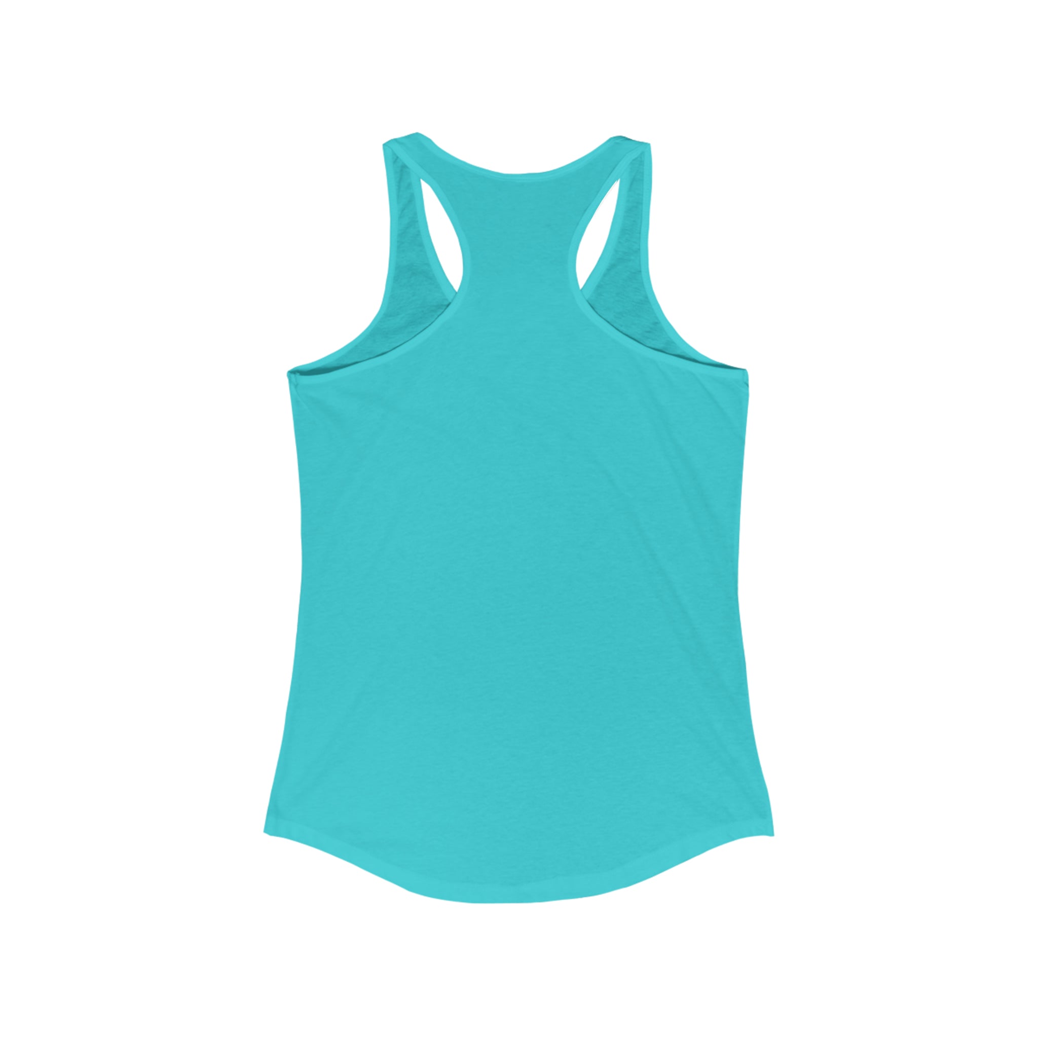 Battle Flag Women's Ideal Racerback Tank - White Emblem