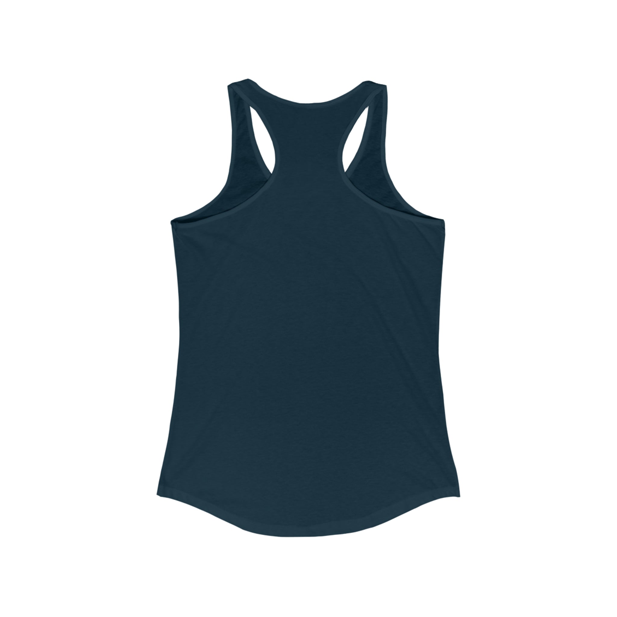 Battle Flag Women's Ideal Racerback Tank - White Emblem