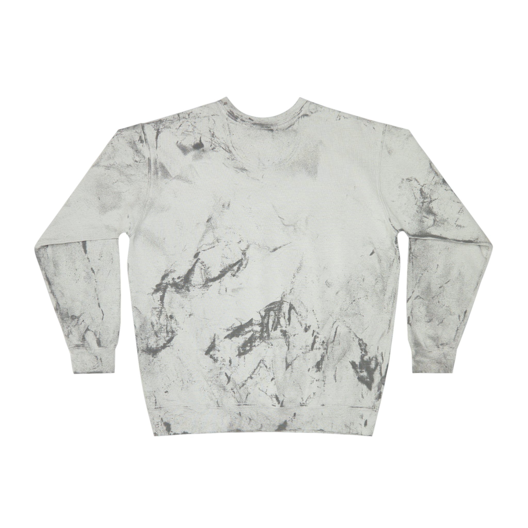 Unisex Emblem Color Blast Crewneck Sweatshirt