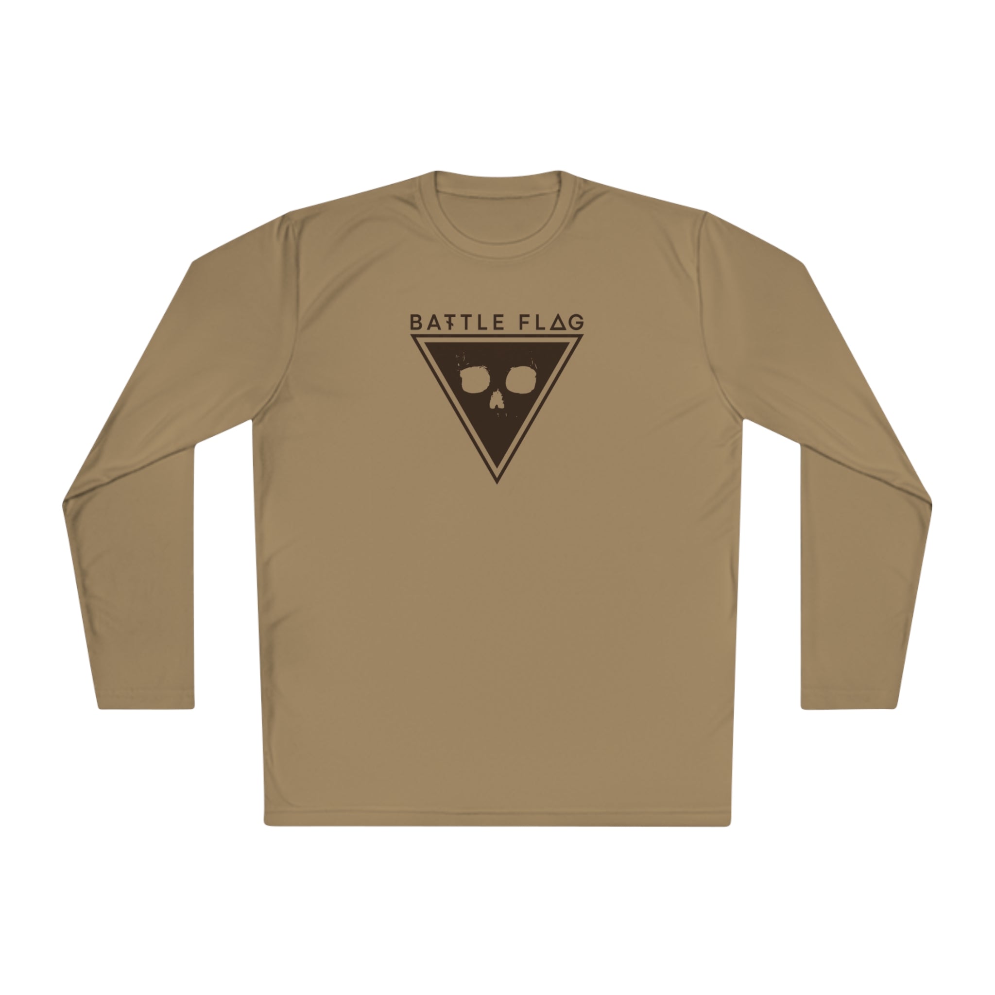 Battle Flag Unisex Lightweight Sport Top - Brown Emblem