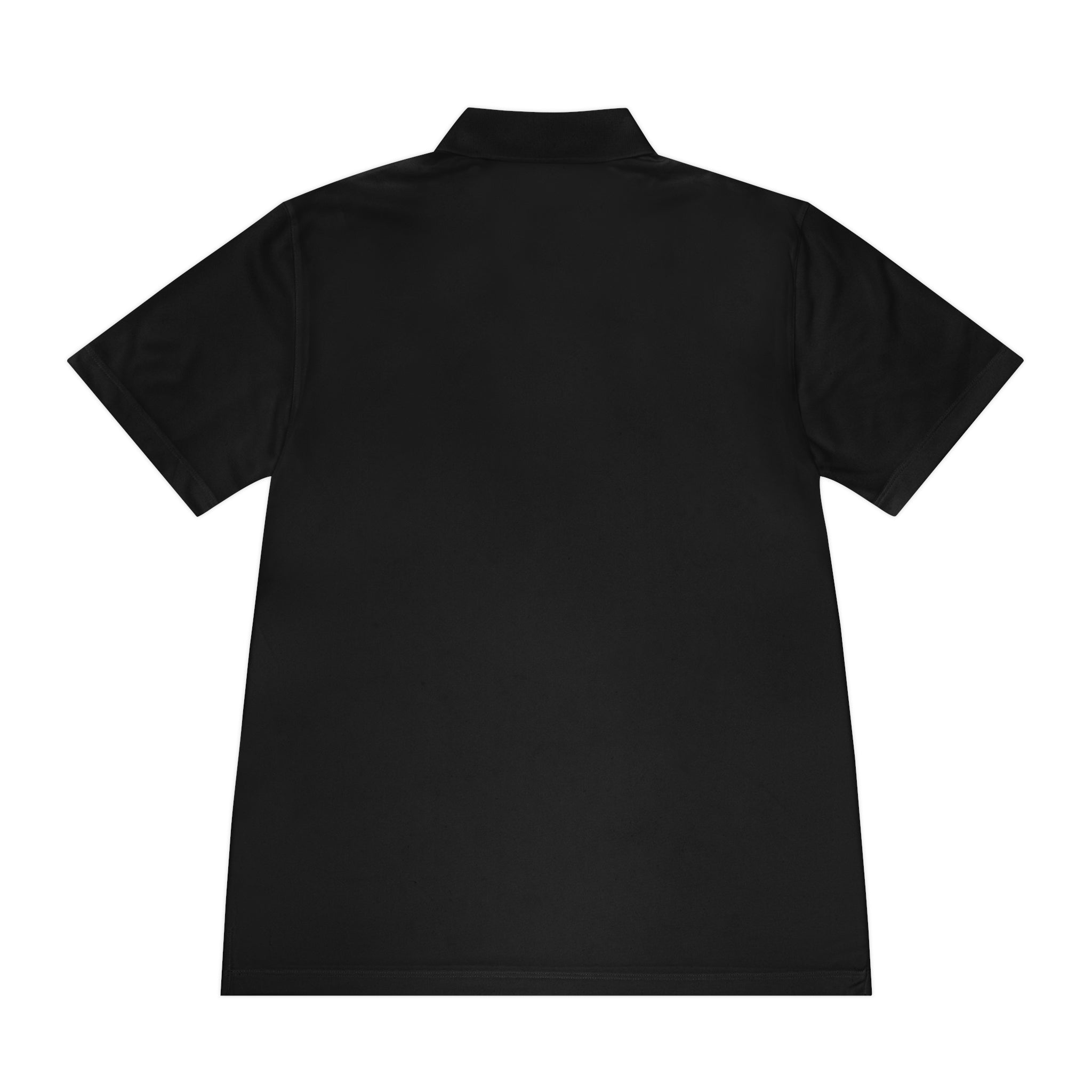 Battle Flag Men's Sport Polo Shirt - White Emblem