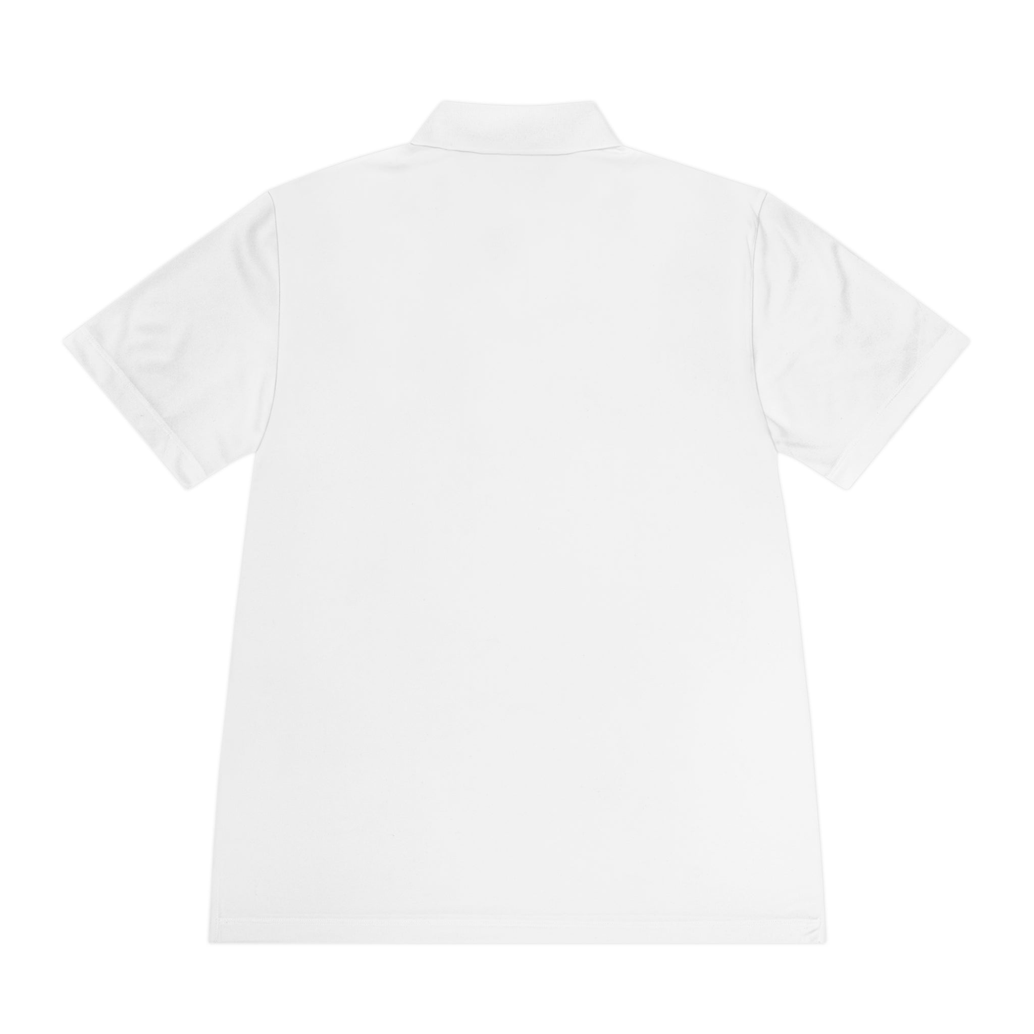 Battle Flag Men's Sport Polo Shirt - Black Emblem